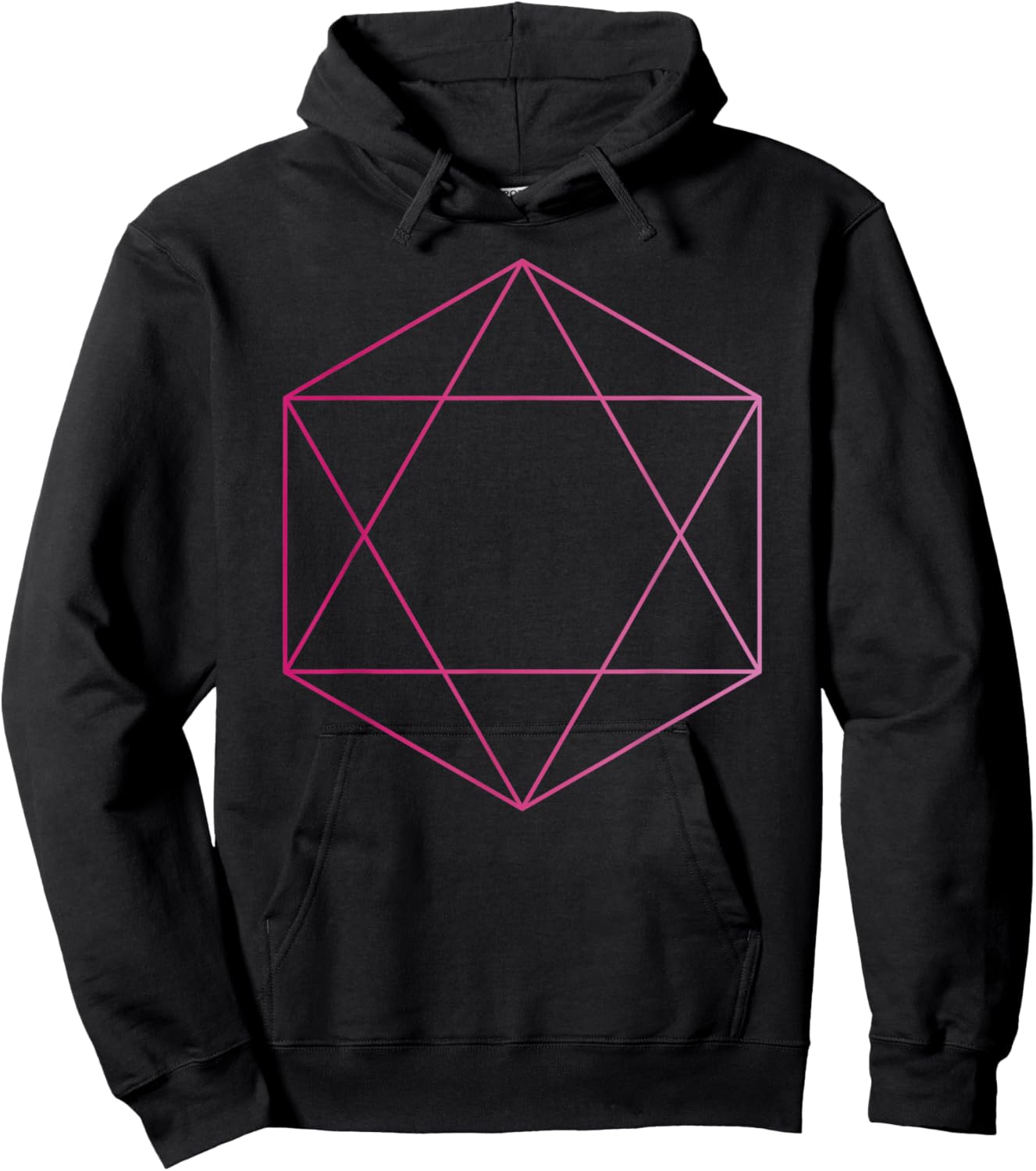 Hexagram Magic Goth Occult Sacred Geometry Hoodie - Hoodie | Black