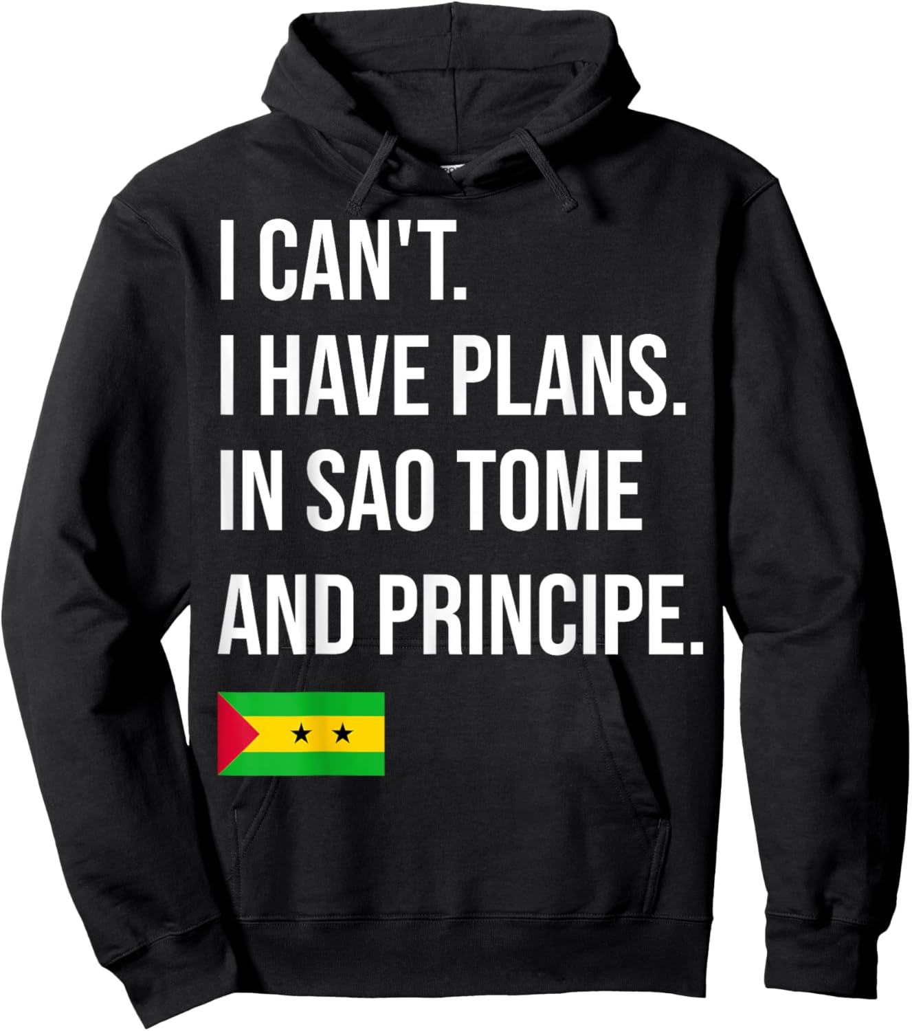 Sao Tome and Principe Hoodie - Hoodie | Black
