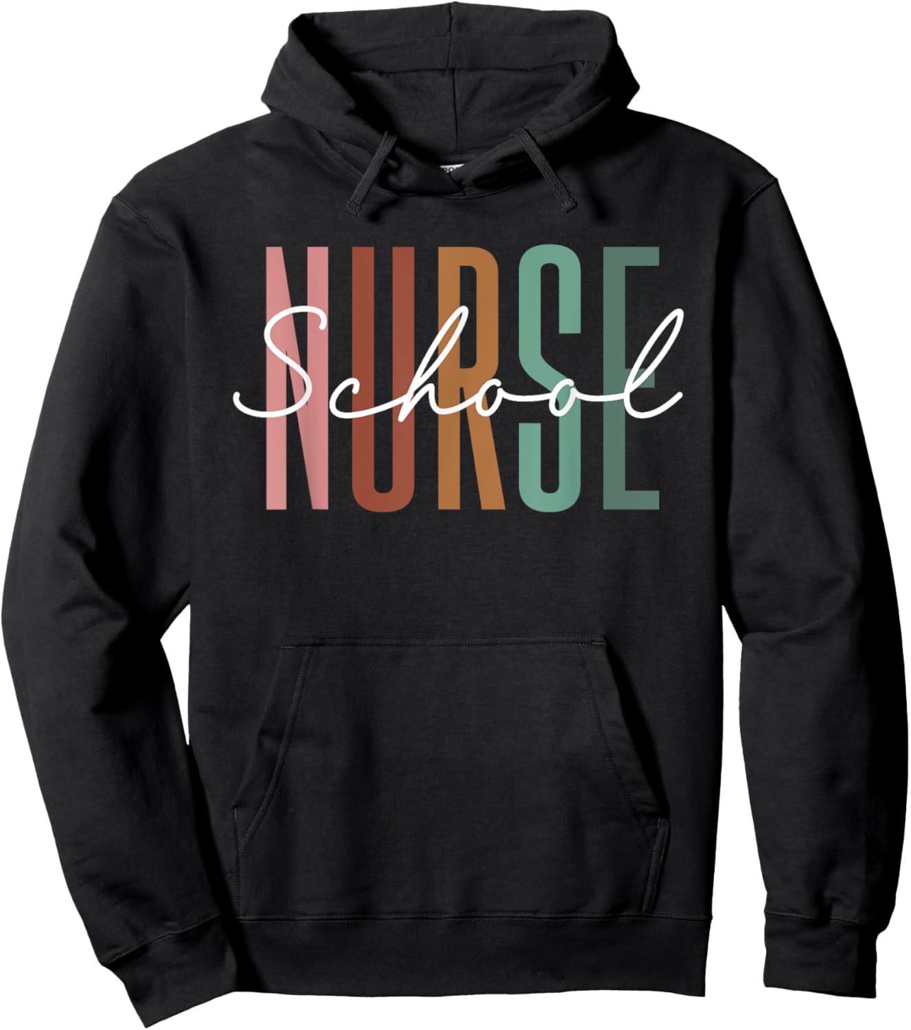 School Nurse Appreciation Nursing Nurse Day & Nurse Week Hoodie - Hoodie | Black