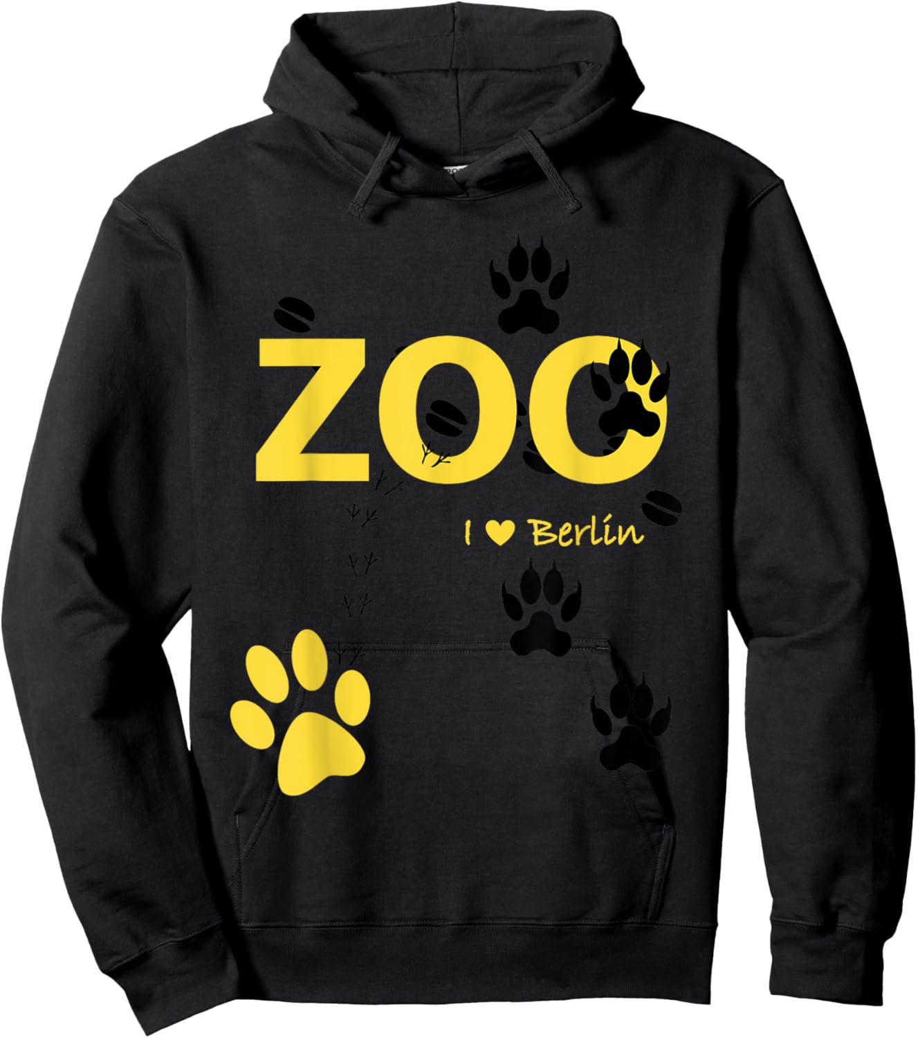 Zoo Berlin - Experience and understand animals - Beste Tierpark Hoodie - Hoodie | Black