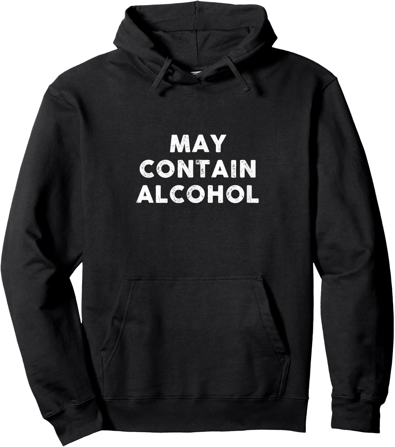May Contain Alcohol | Drinking Hoodie - Hoodie | Black