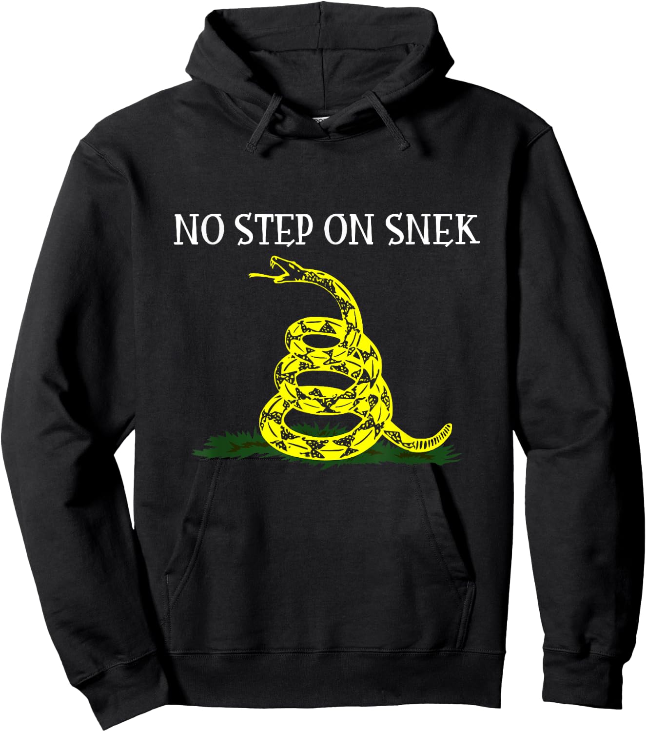 No Step On Snek Hoodie - Hoodie | Black