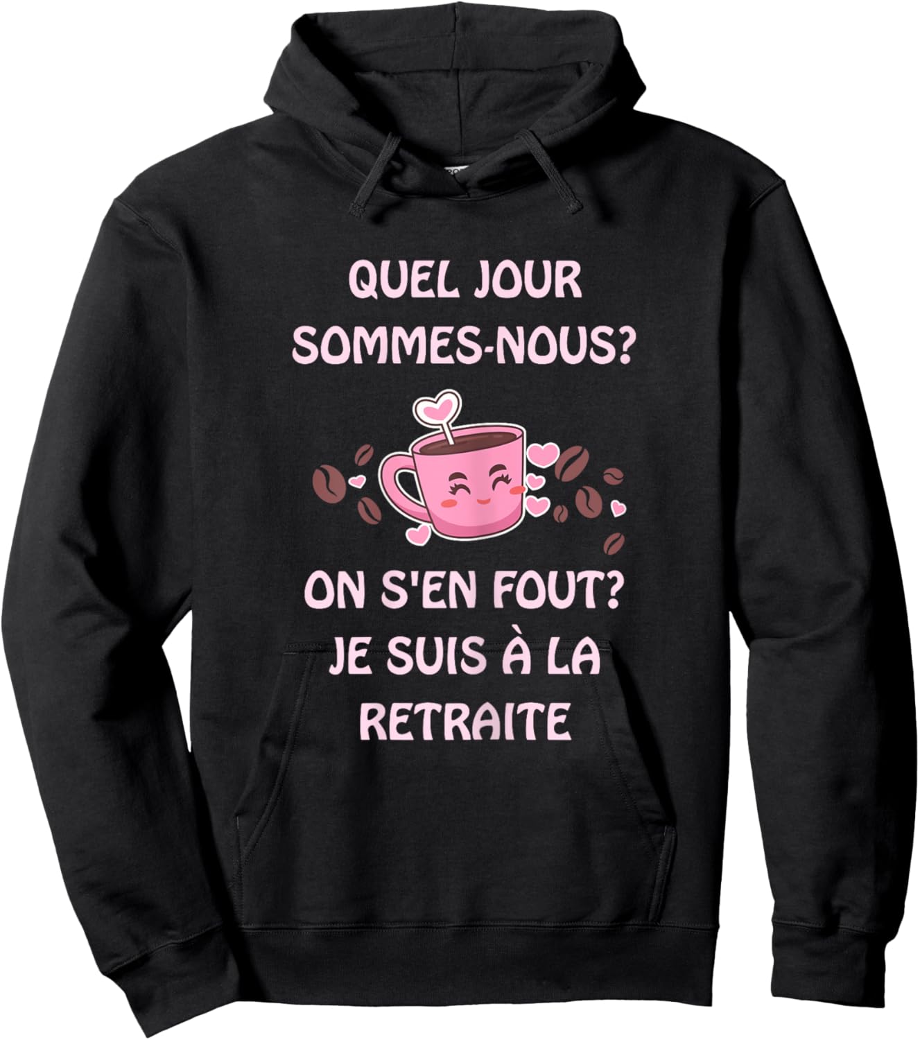Retirement Gift Woman Humor Woman Retired 2025 Hoodie - Hoodie | Black