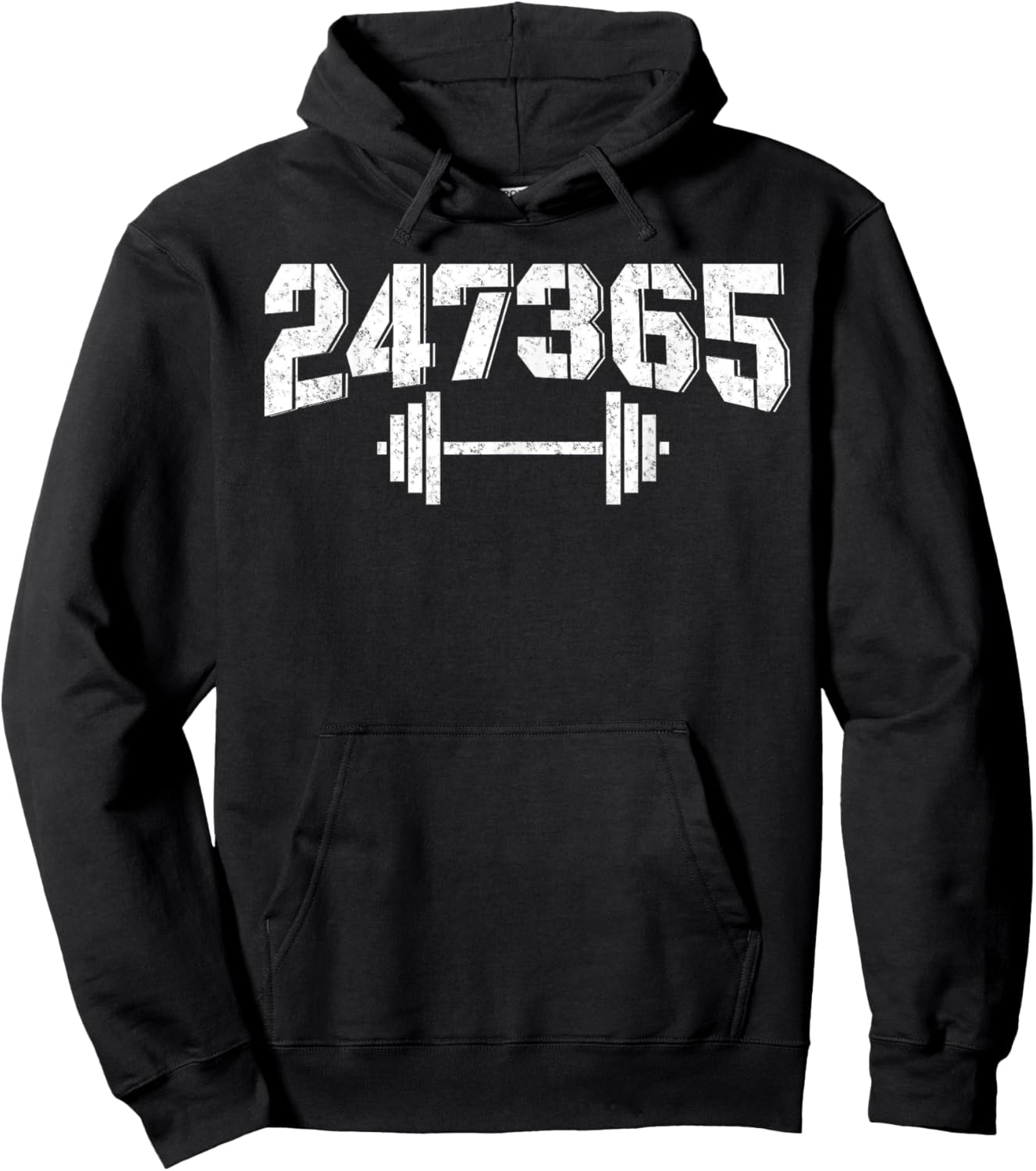 247365 - Gym Workout Fitness Motivation Hoodie - Hoodie | Black