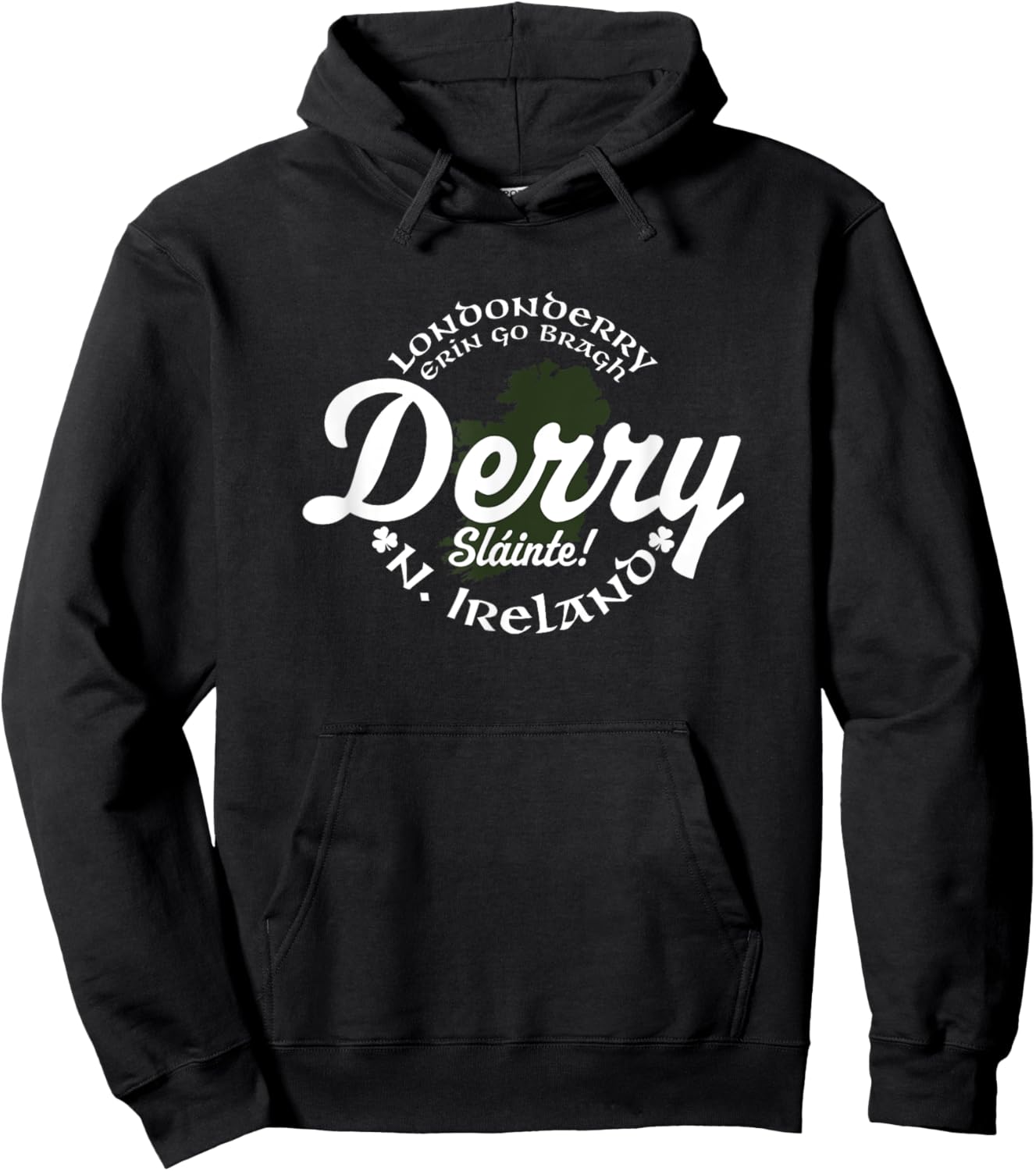 Derry Ireland Hoodie - Hoodie | Black