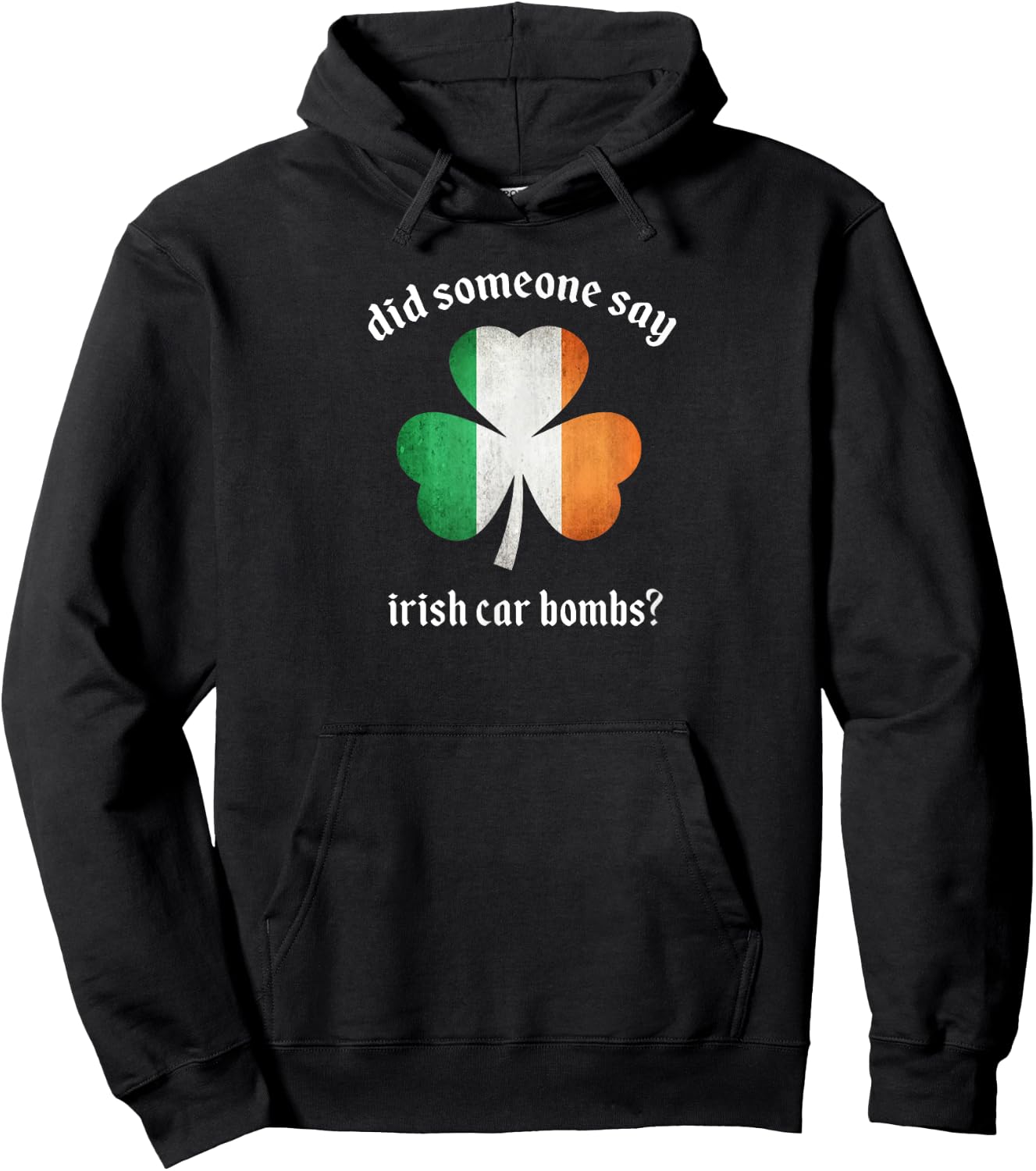 Did someone day Irish Car Bombs funny booze St Patrick's Day Hoodie - Hoodie | Black