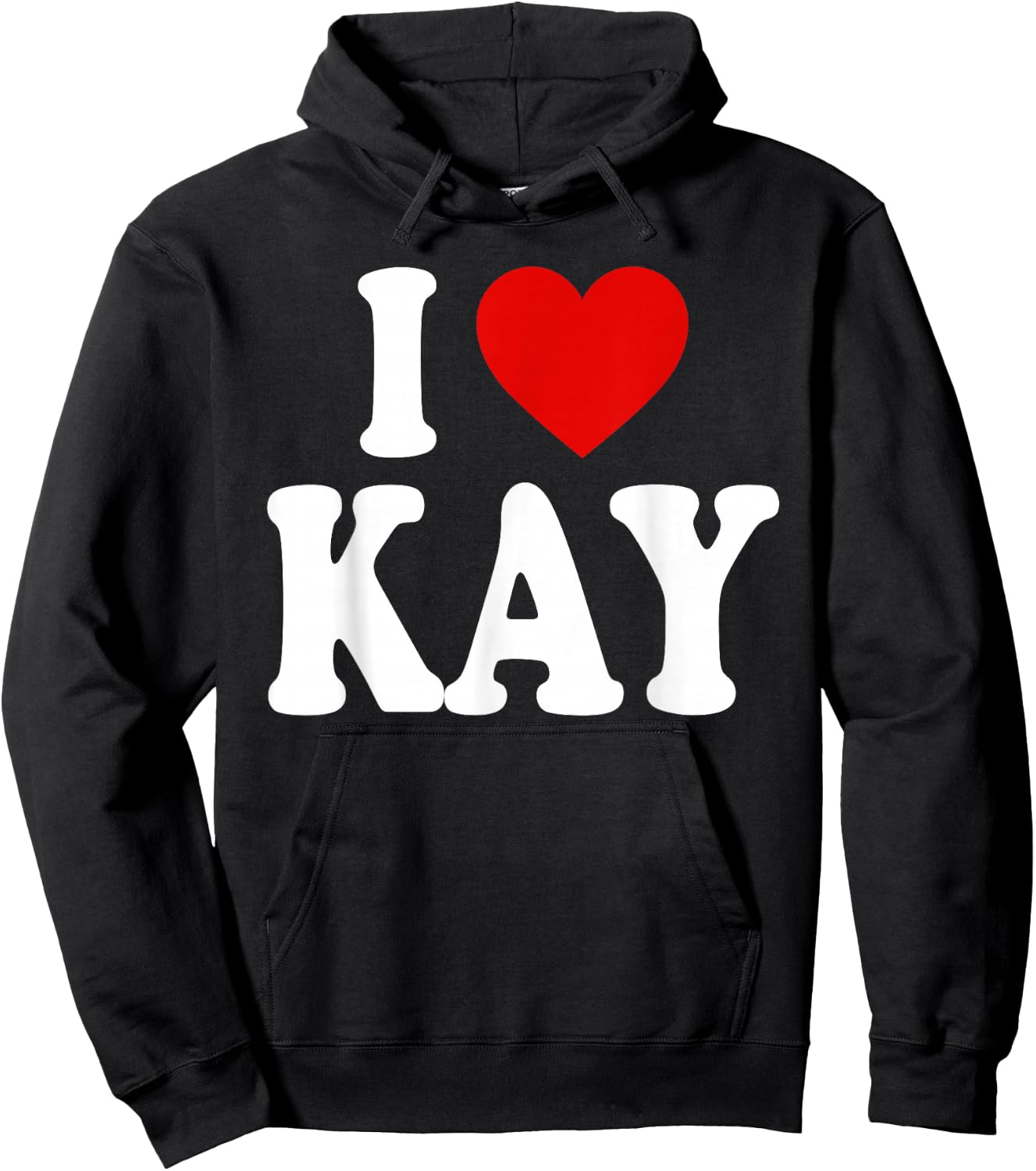 I Heart Love Kay Hoodie - Hoodie | Black
