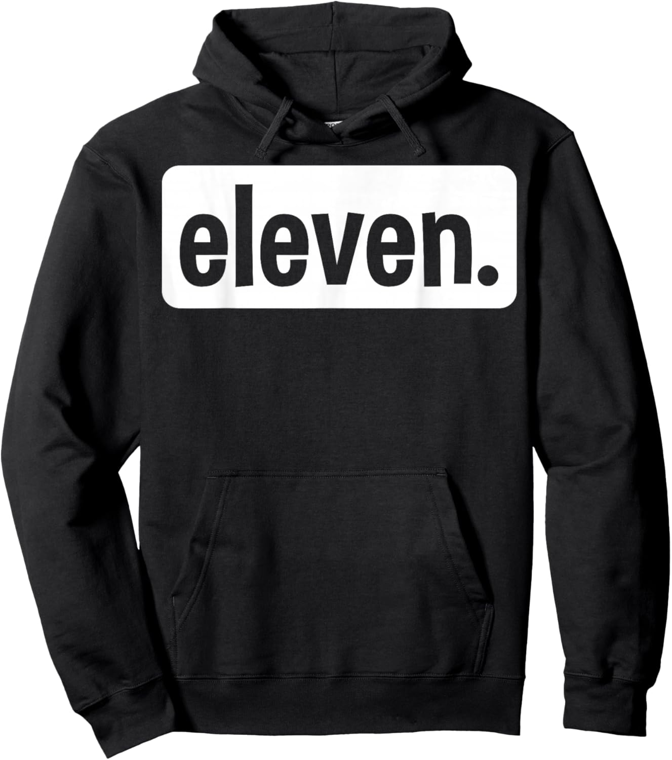Eleven Eleventh Birthday 11 Year Old Boy 11th Birthday Girl Hoodie - Hoodie | Black