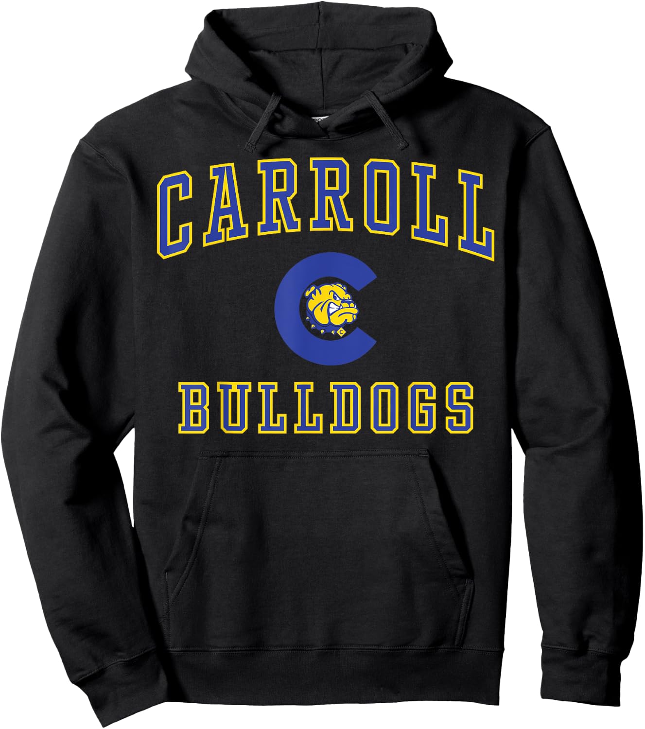 Carroll High School Bulldogs C1 Hoodie - Hoodie | Black