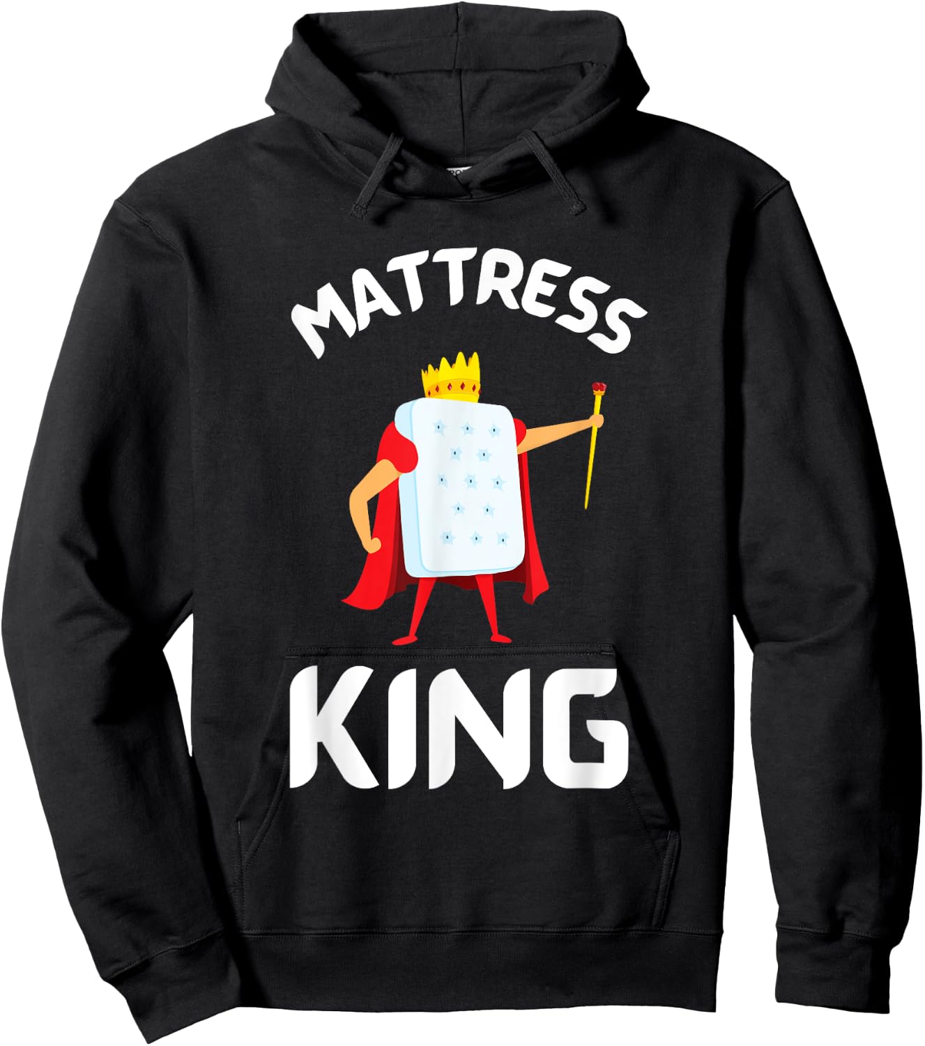Best Salesman Bed Mattress Doctor Hoodie - Hoodie | Black