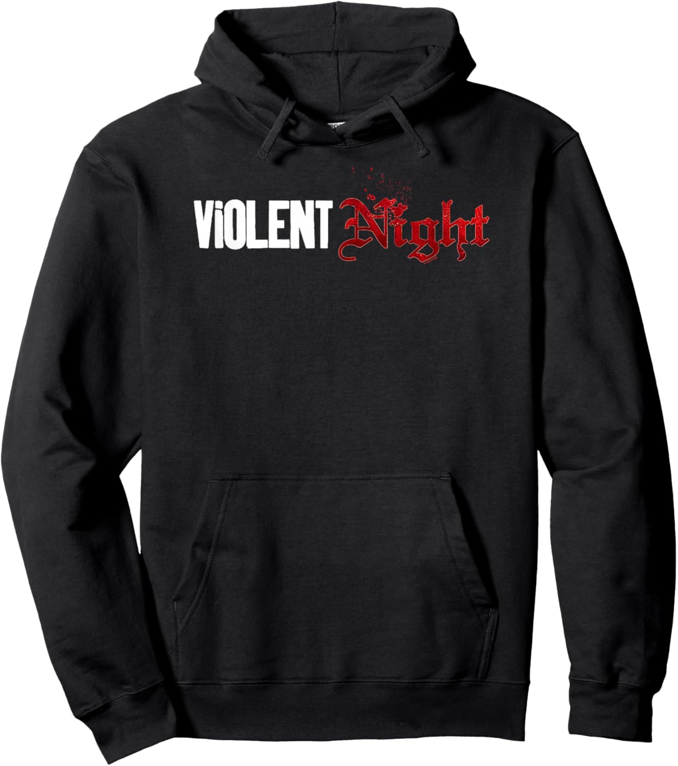 Violent Night Movie Logo Hoodie - Hoodie | Black
