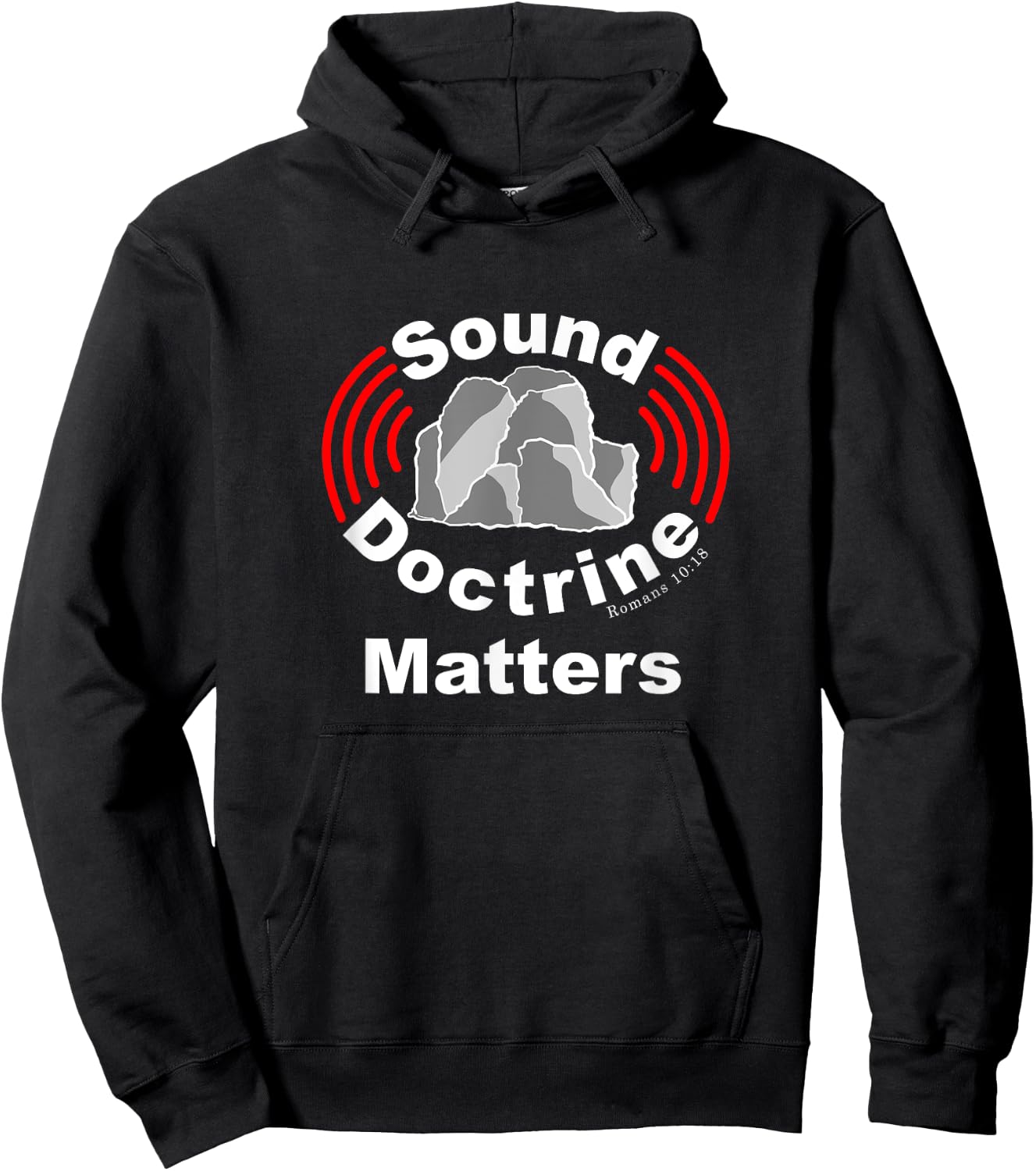 Sound Doctrine Matters, Preach The Gospel, Christian Hoodie - Hoodie | Black