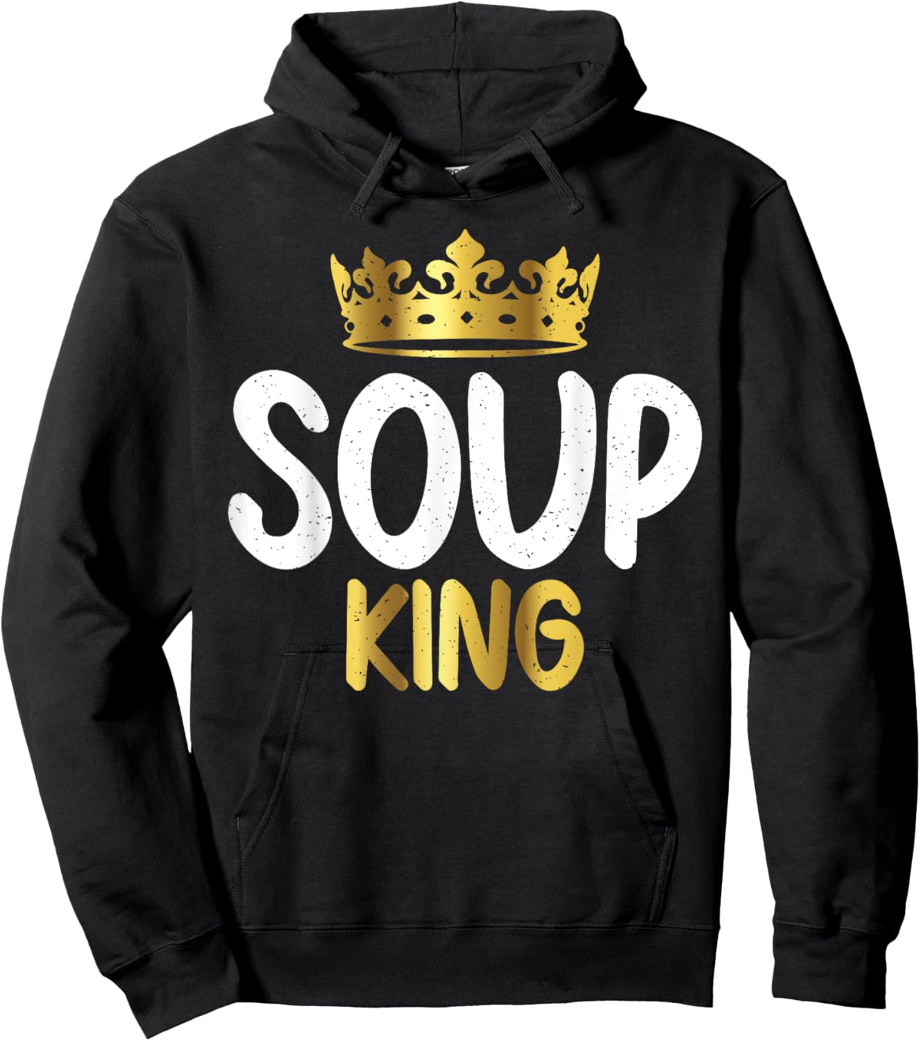 Soup King Soup Lover Hoodie - Hoodie | Black