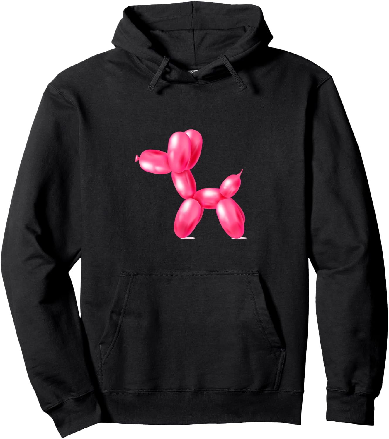 #lele Balloon Animal, Balloon Dog, Funny Balloon Hoodie - Hoodie | Black