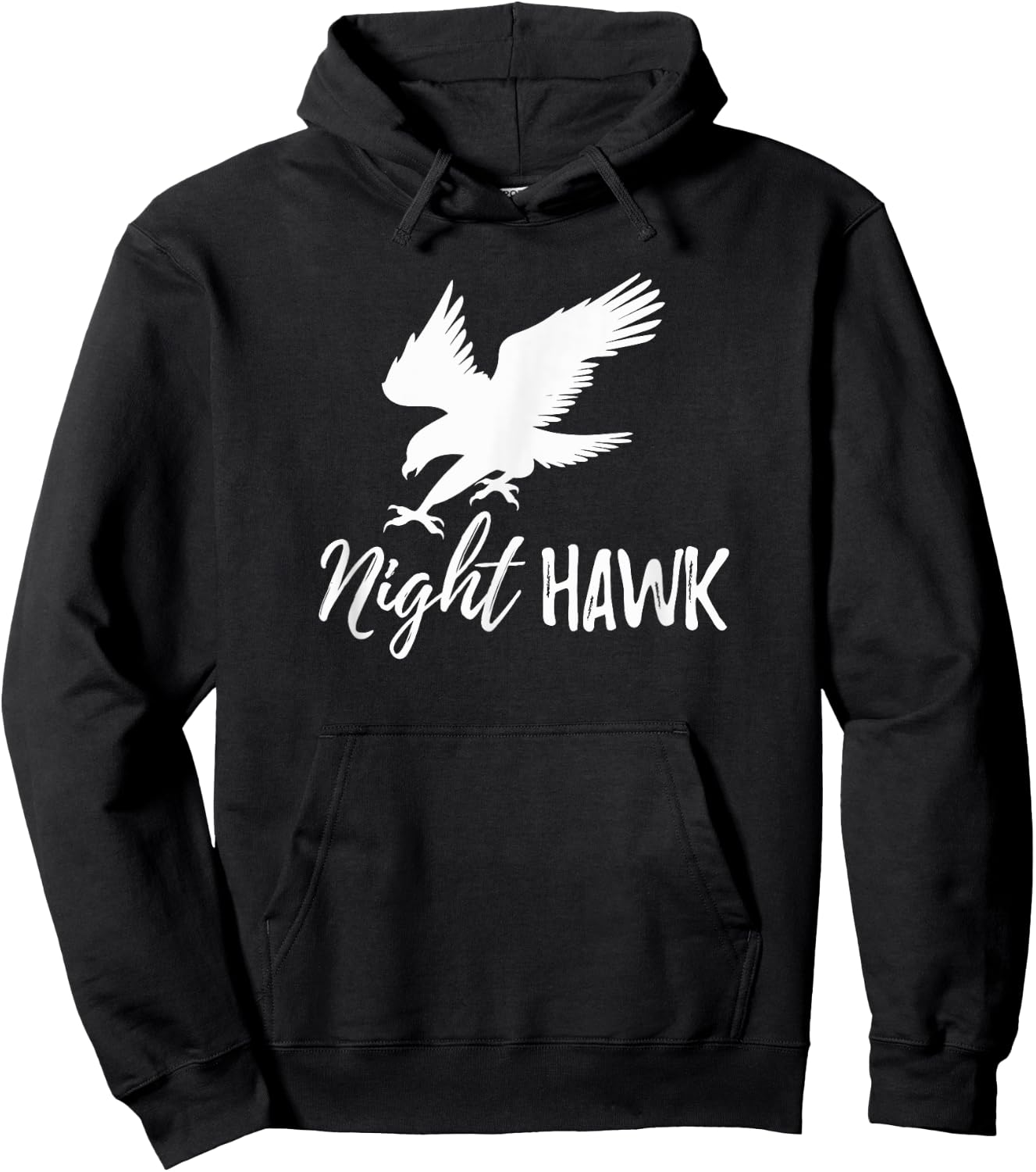 Nighthawk shirt for Parents who love to stay up at night Hoodie - Hoodie | Black