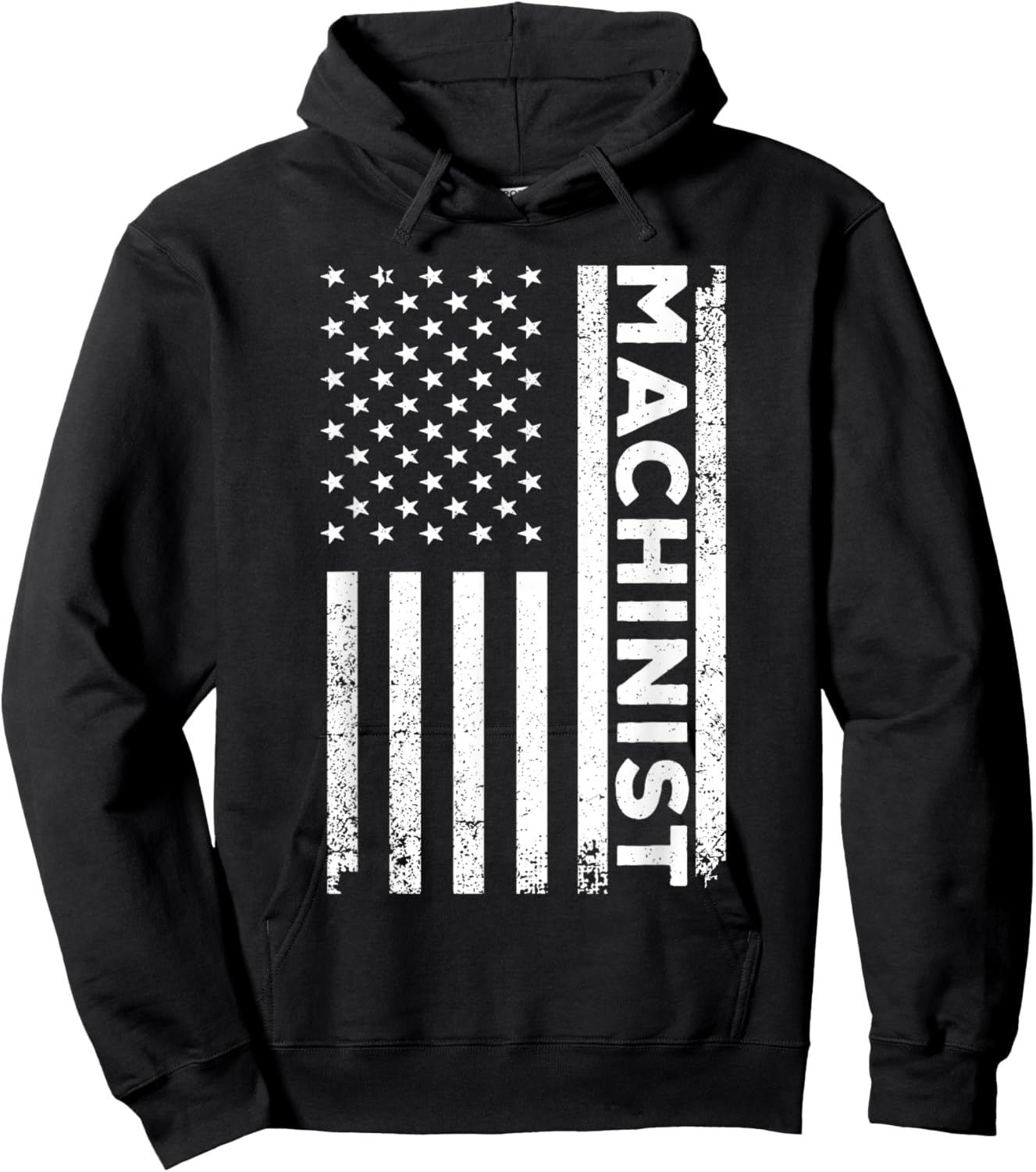 Machinist Art Dad Machine Operator CNC Machinist Hoodie - Hoodie | Black