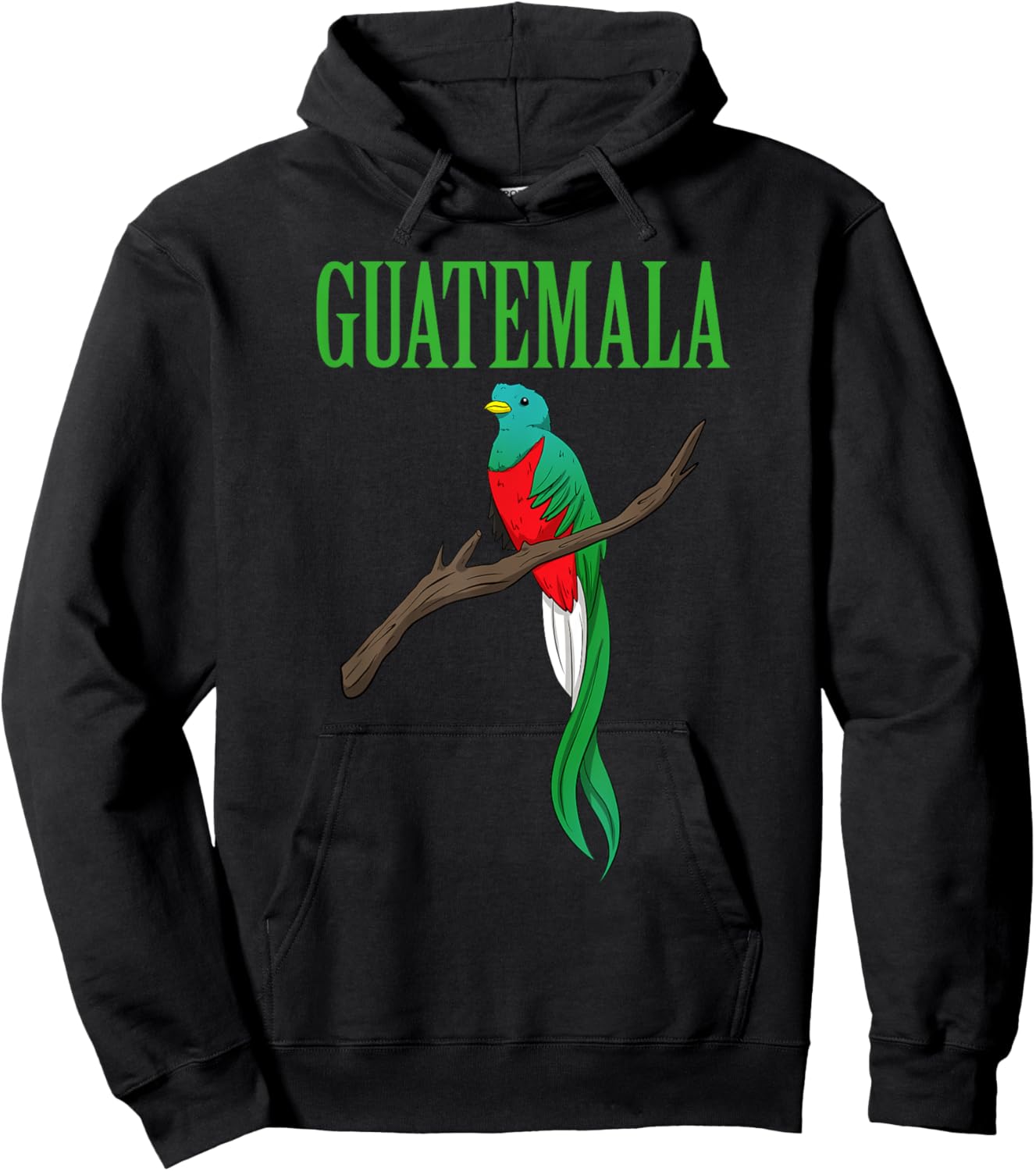 Guatemala Guate Quetzal Guatemalan National Bird Hoodie - Hoodie | Black