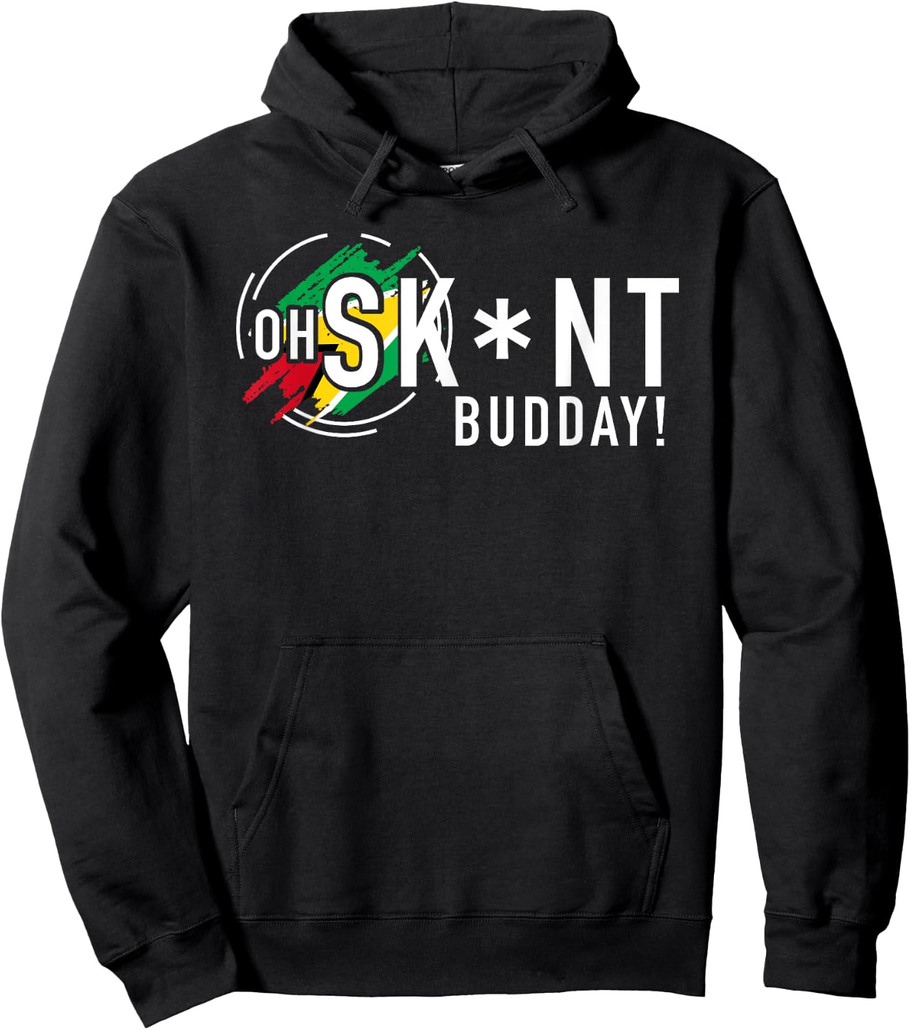 Oh Skunt Budday Censored Hoodie - Hoodie | Black