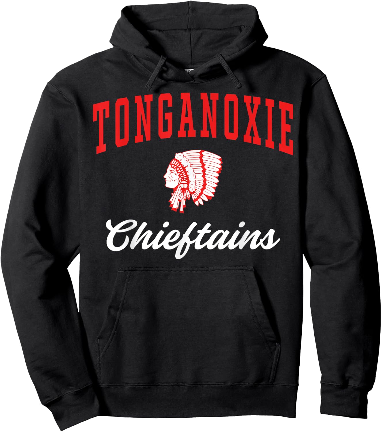 Tonganoxie High School Chieftains C3 Hoodie - Hoodie | Black