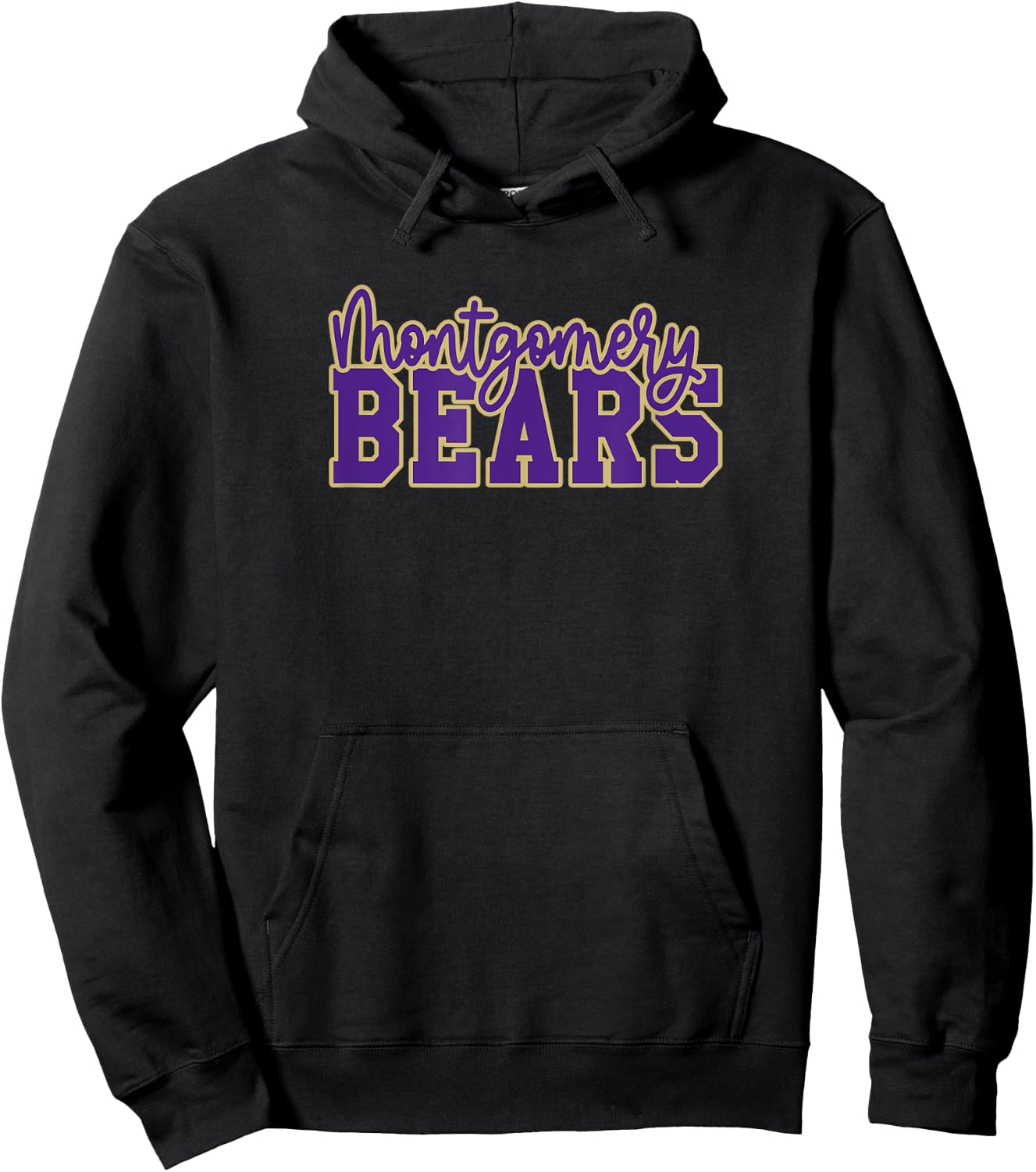 Montgomery High School Bears Hoodie - Hoodie | Black