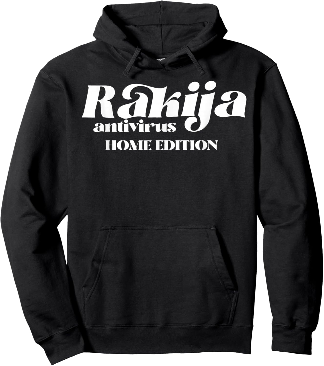 Rakija Antivirus Home Edition Hoodie - Hoodie | Black