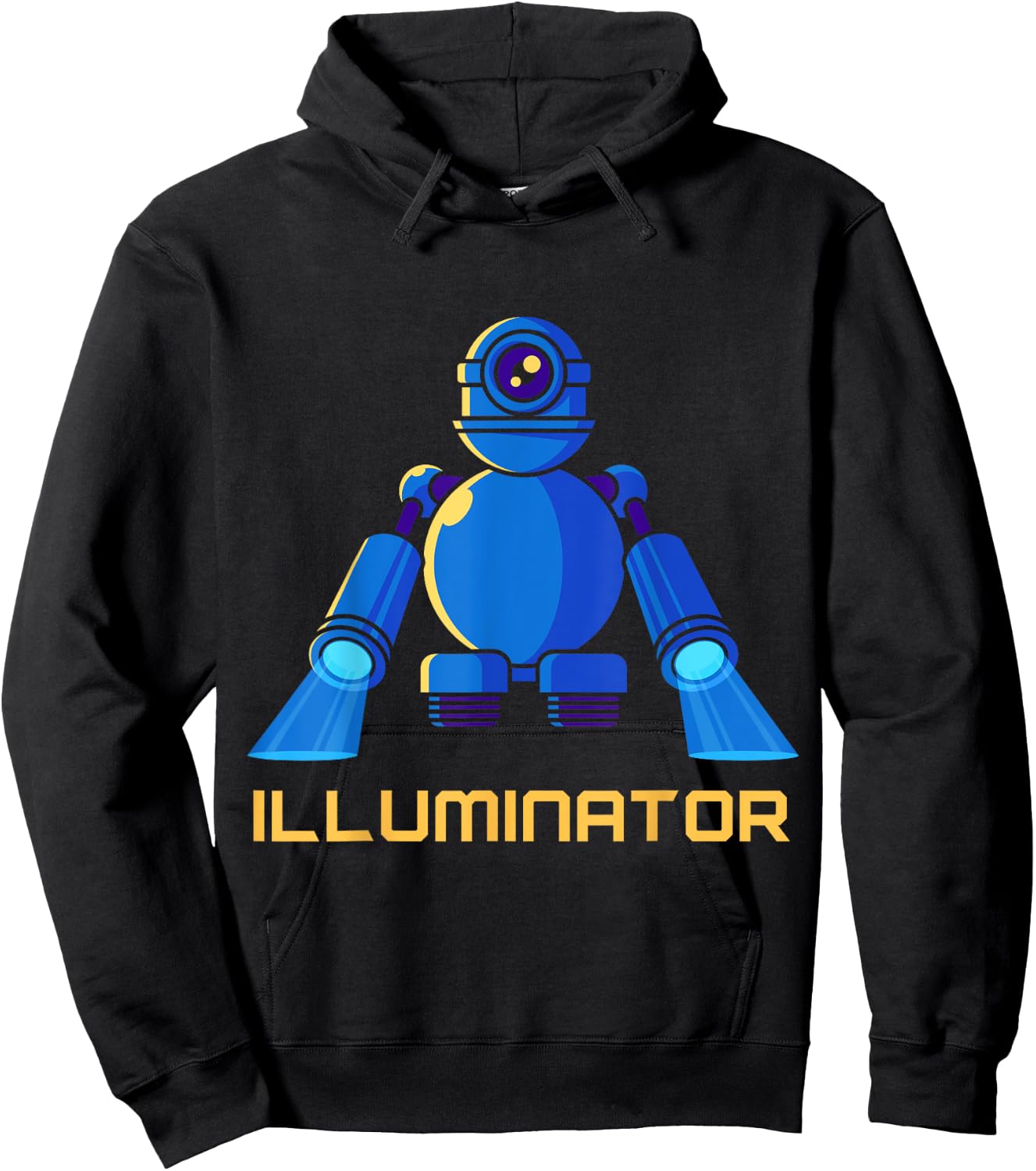 ILLUMINATOR MOVING LIGHT Theatre Lighting Technician Stage Hoodie - Hoodie | Black