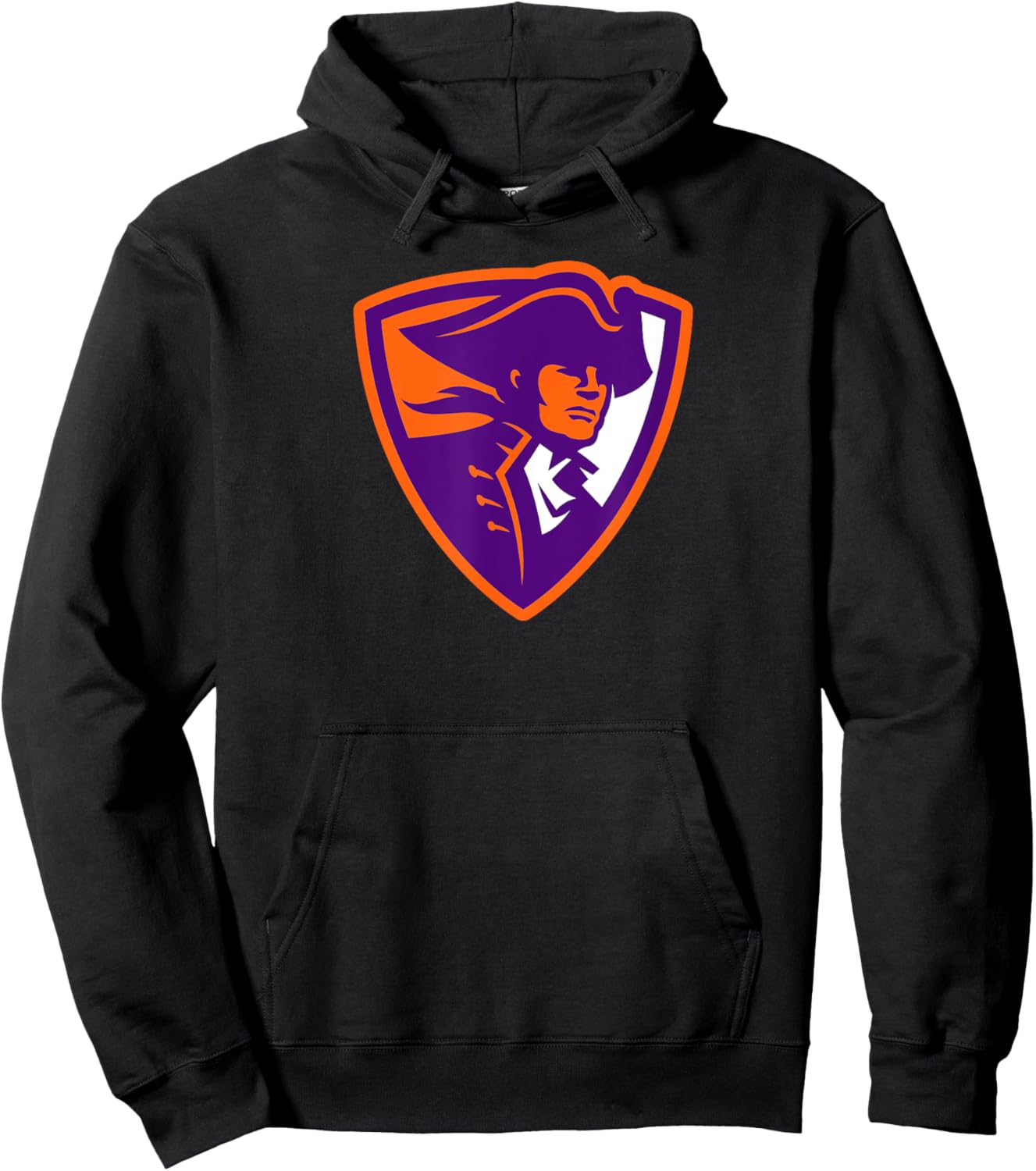 Hobart & William Smith Colleges Hobart Statesmen Shield Mark Hoodie - Hoodie | Black
