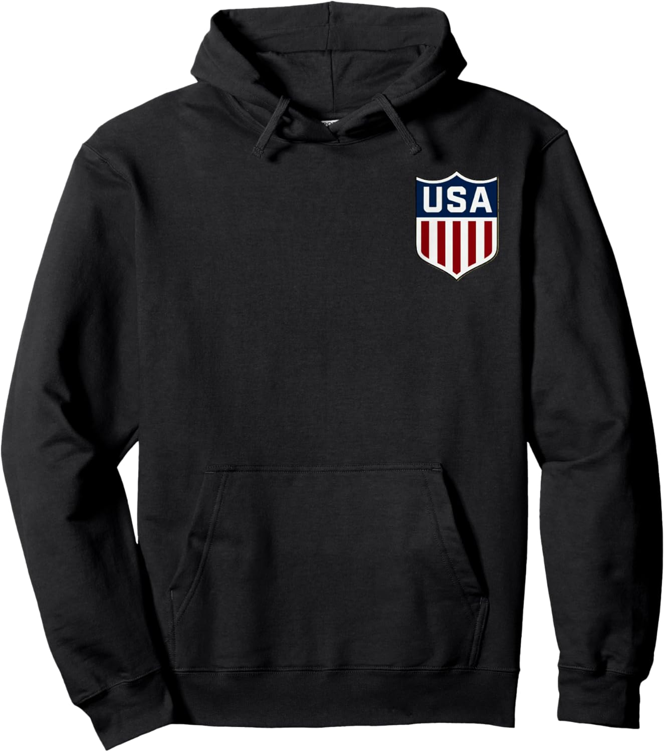 USA Crest Hoodie - Hoodie | Black