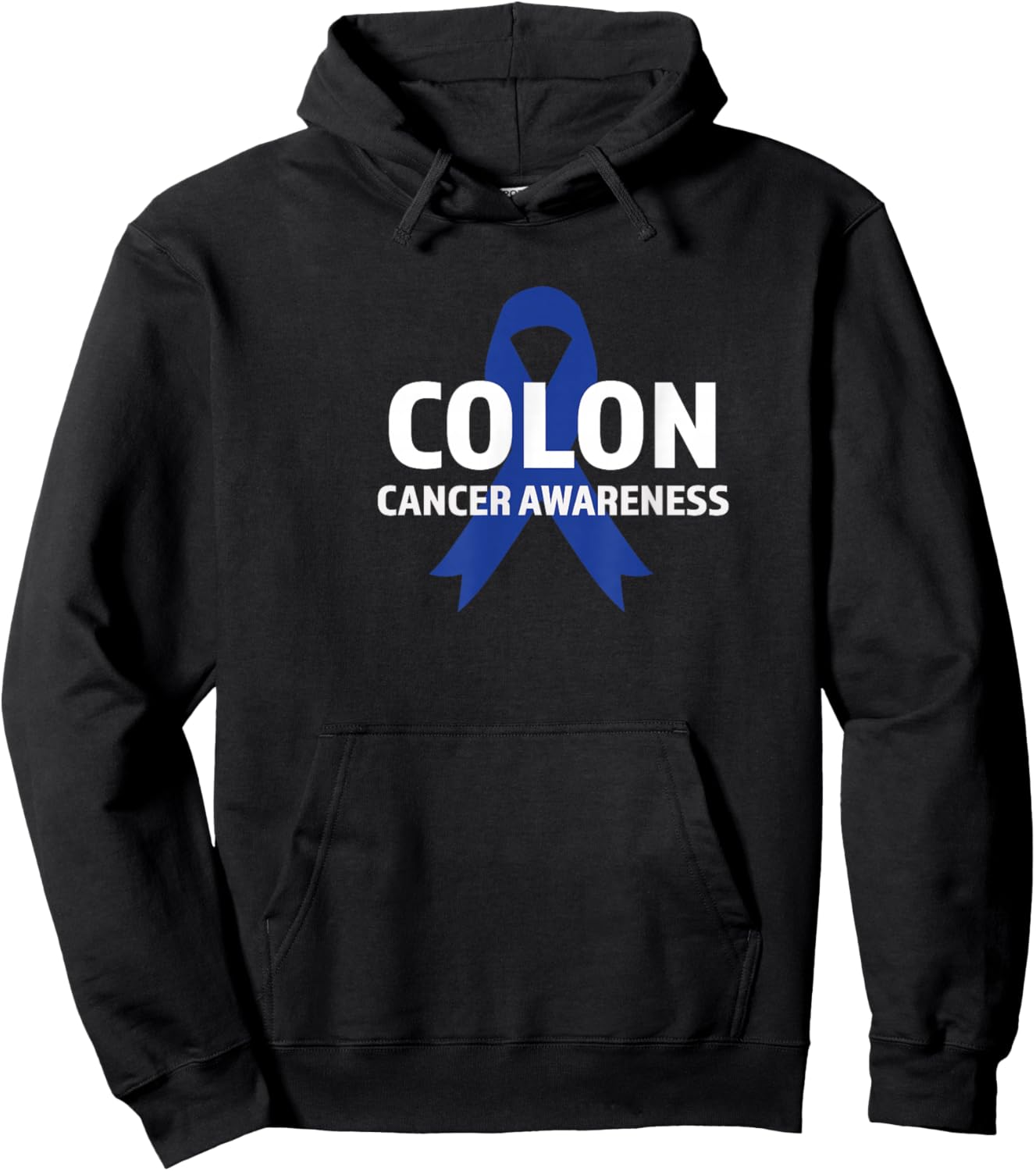Colon Cancer Awareness Hoodie - Hoodie | Black