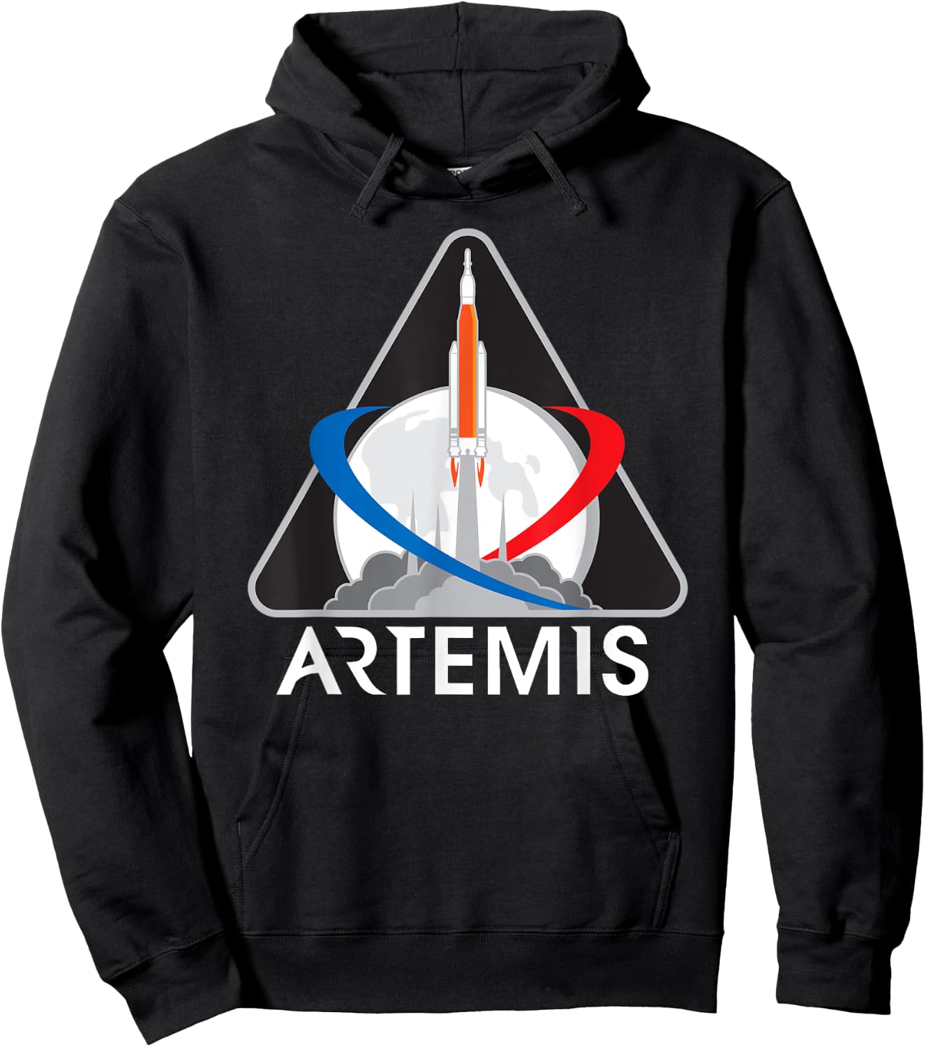 Artemis Mission One Astronaut Patch Hoodie - Hoodie | Black