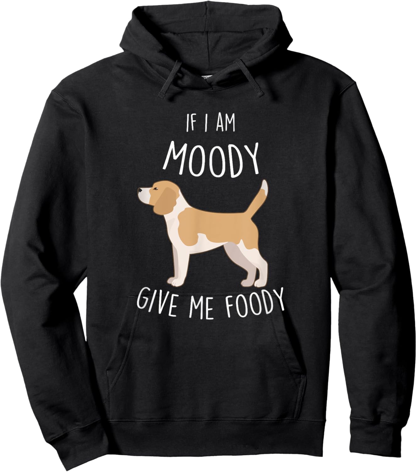 Lemon Beagle Only Talking To, Funny Cute Pet Lover Mom Dad Hoodie - Hoodie | Black