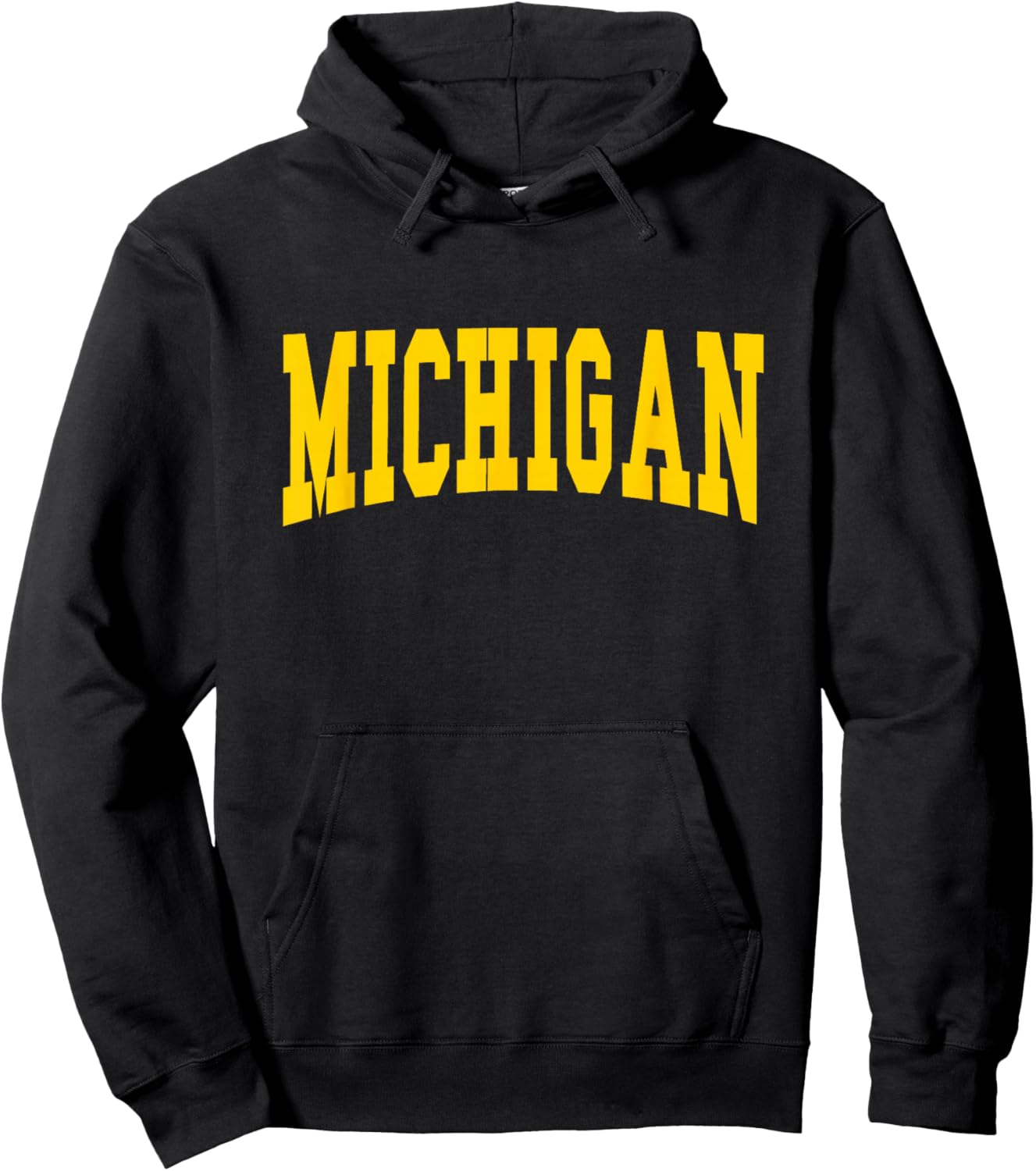 MICHIGAN - Throwback Design - Classic Hoodie - Hoodie | Black