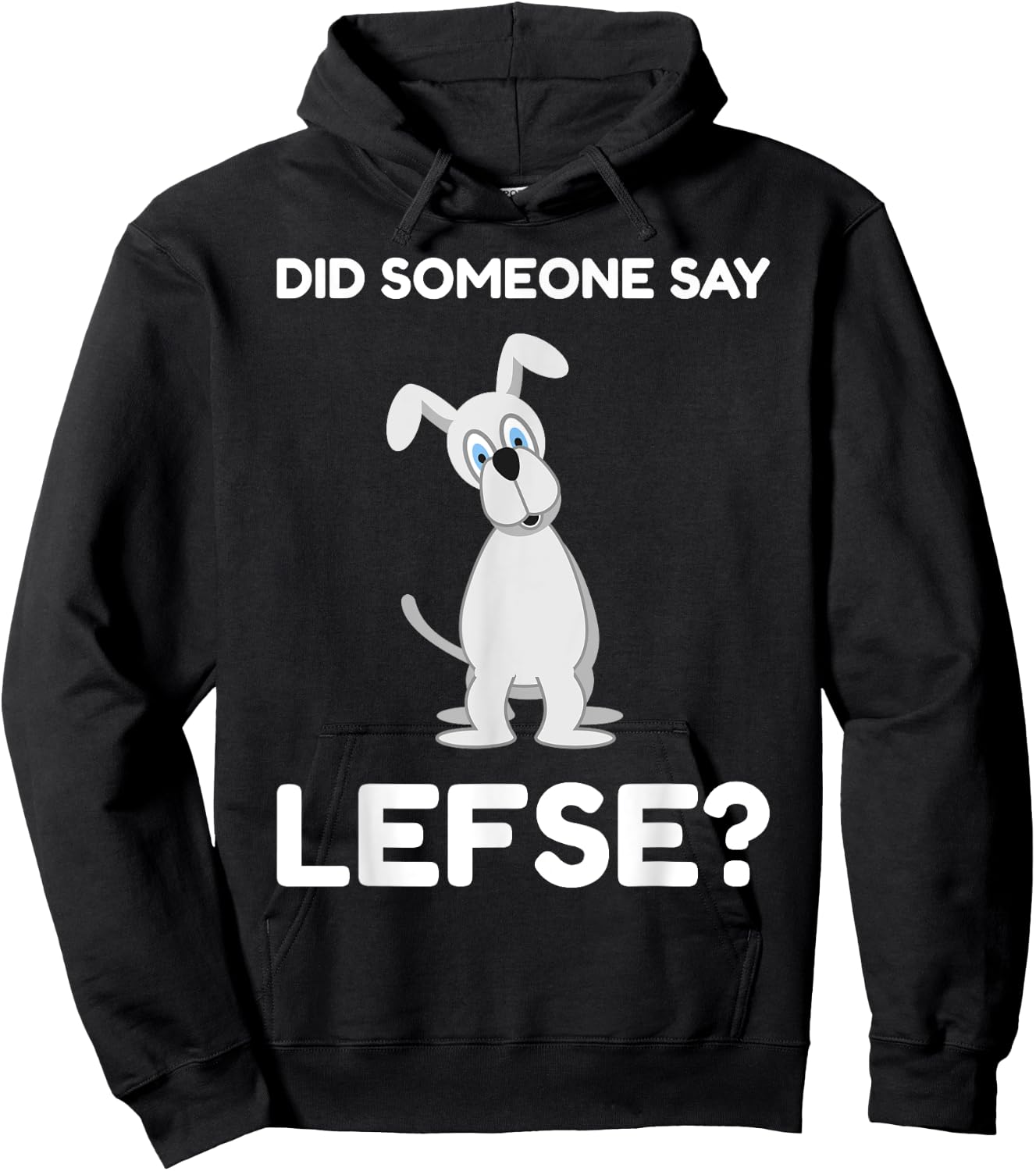 I Love Lefse Funny Norwegian Norway Norge Gift Hoodie - Hoodie | Black
