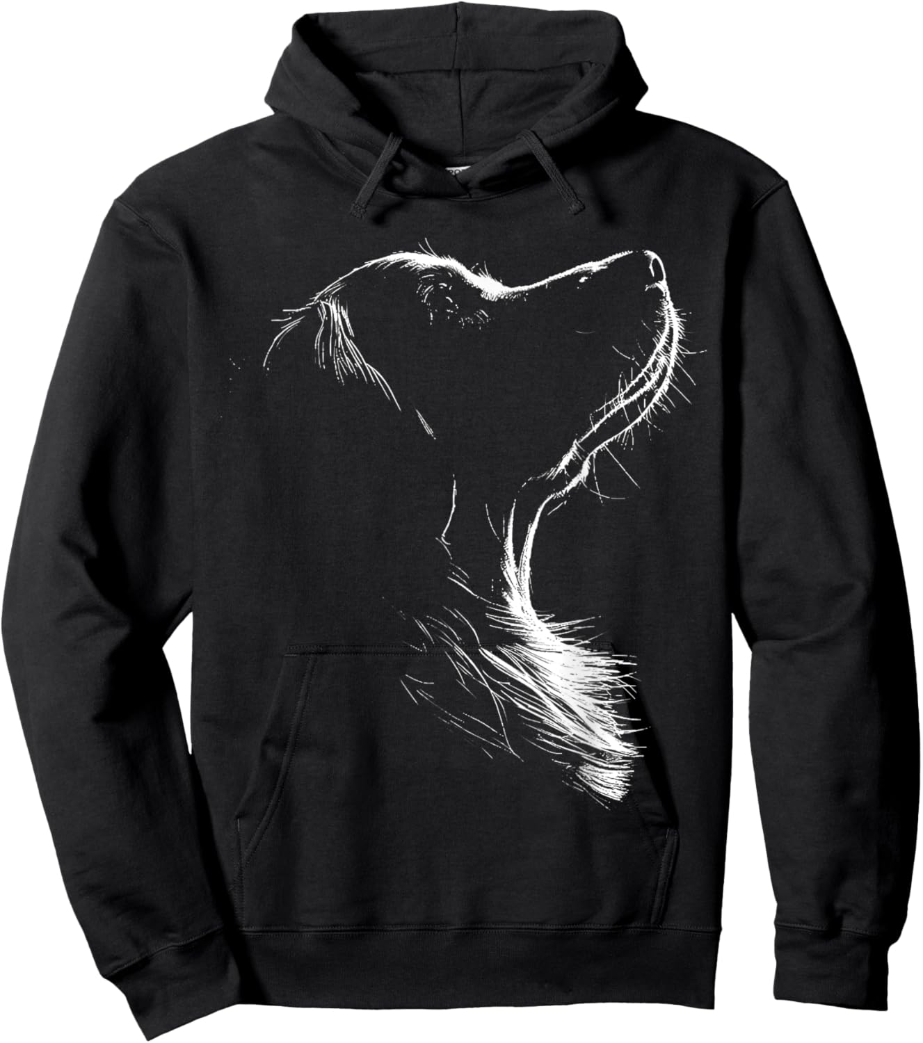 Retro Golden Retrieve Hoodie - Hoodie | Black