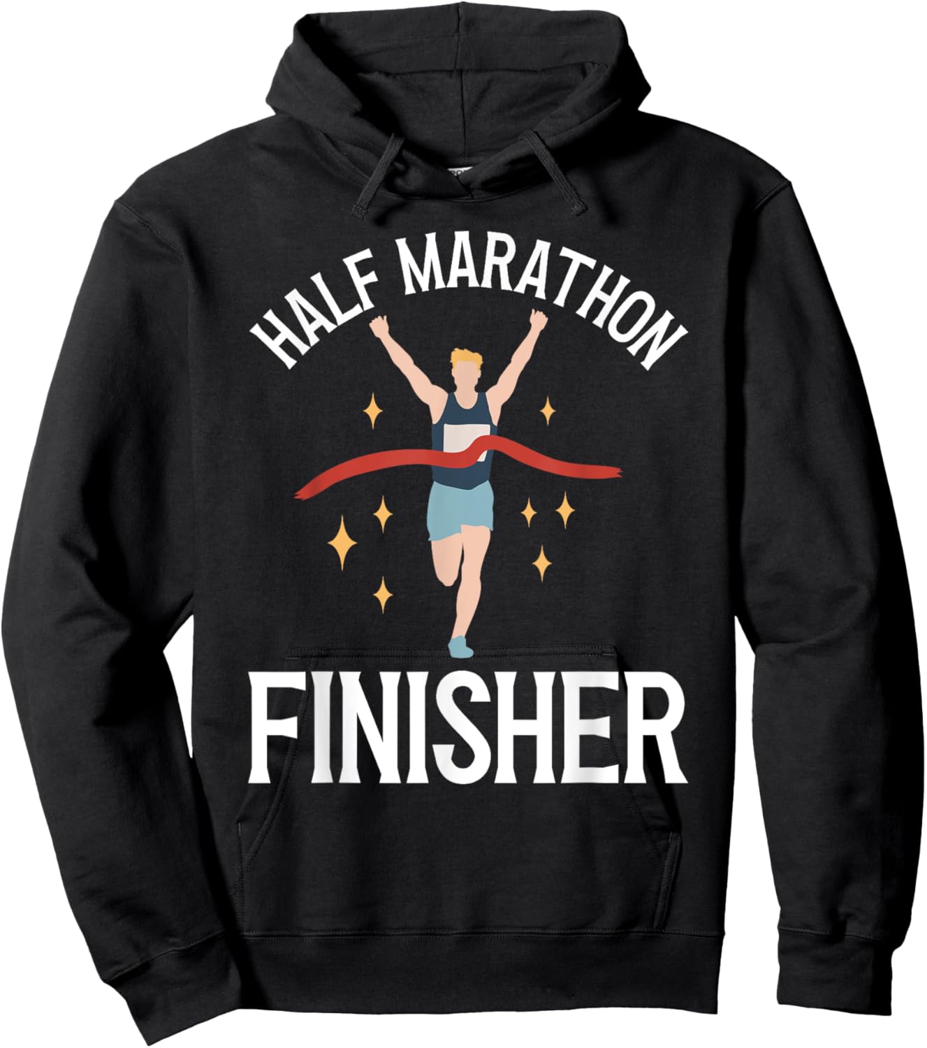 Half Marathon Running Half Marathon Finisher Hoodie - Hoodie | Black