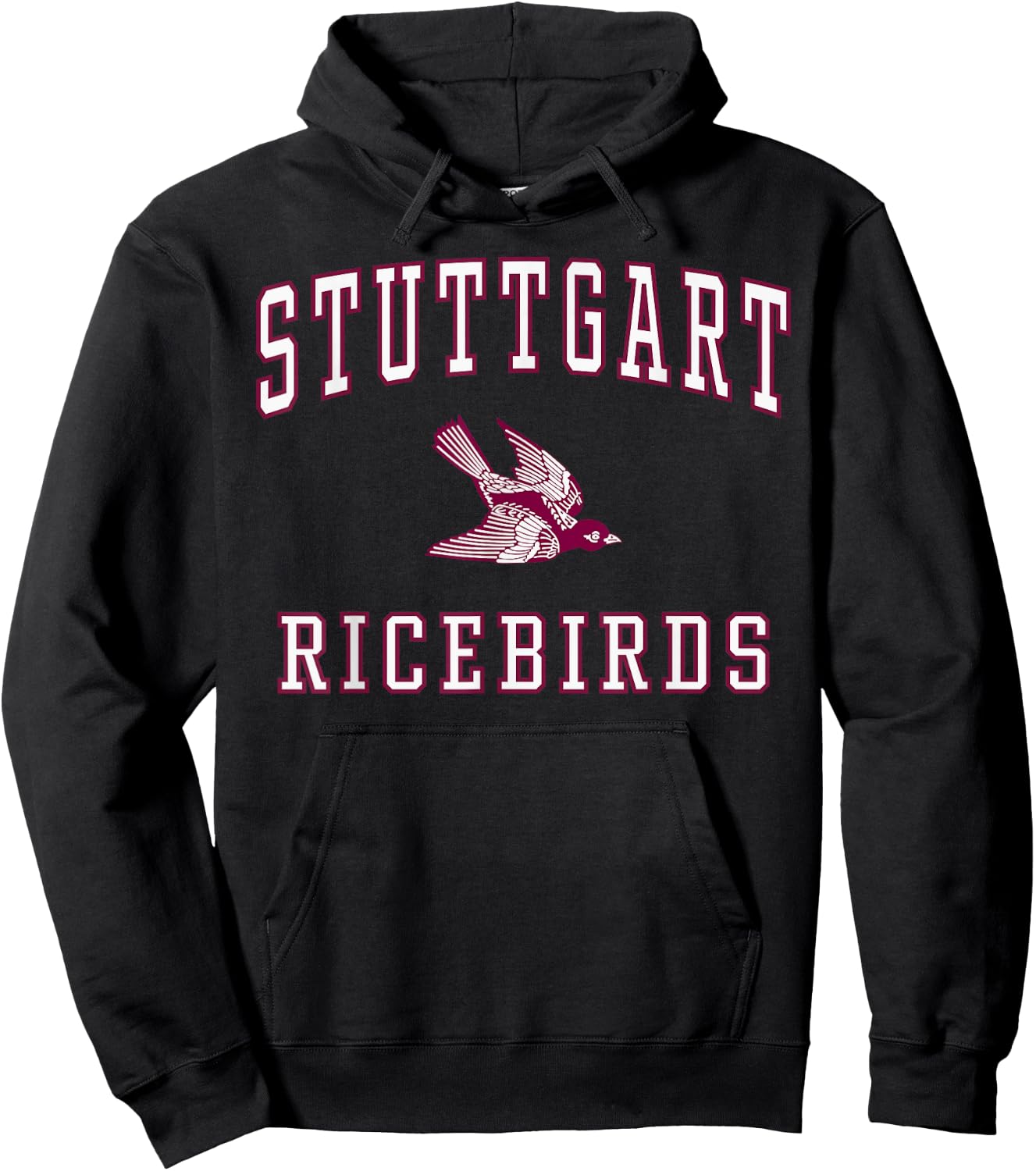 Stuttgart High School Ricebirds C1 Hoodie - Hoodie | Black