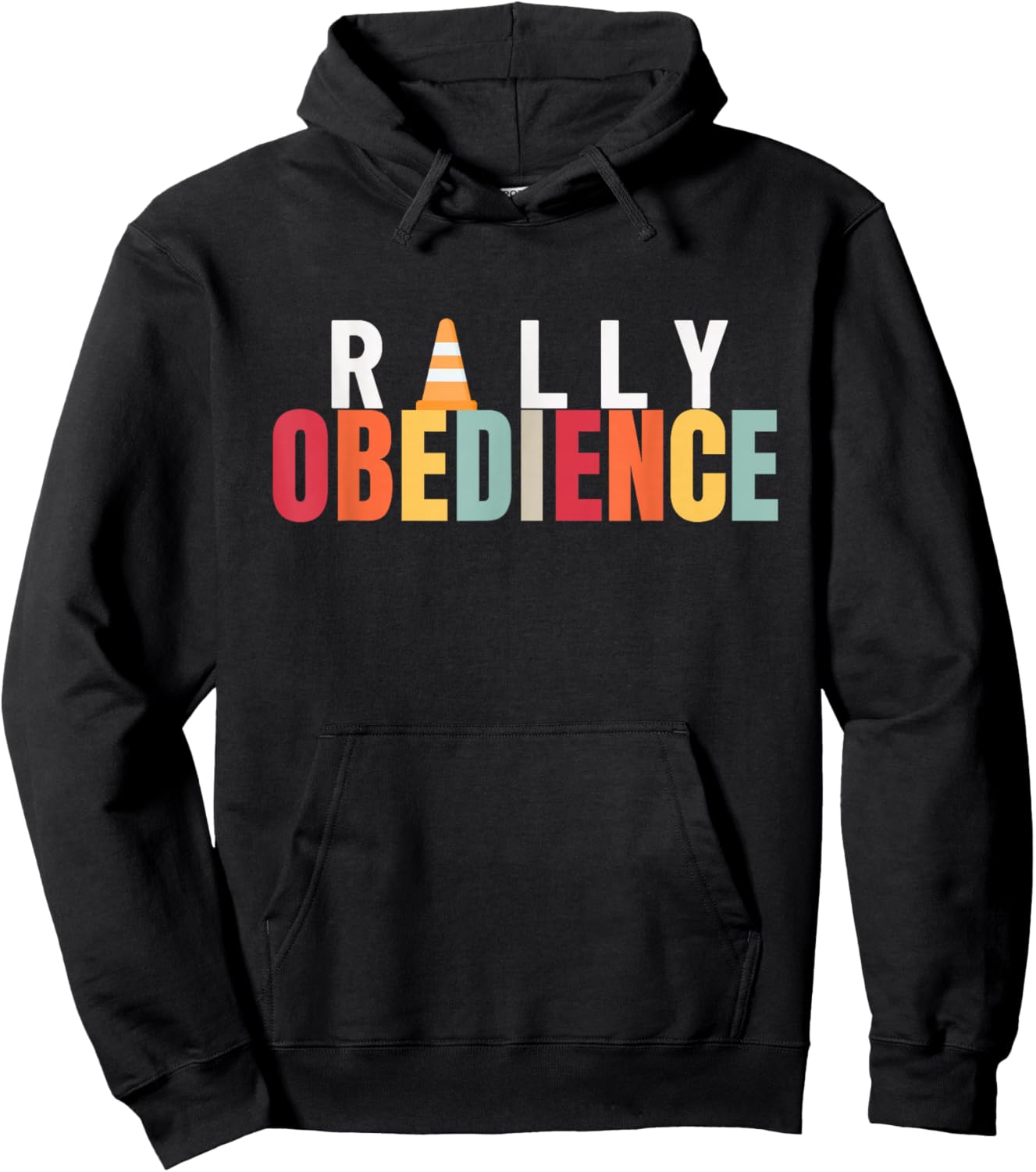 Fun Rally Obedience Dog Sport Gift Rally O Dog Owners Men Women Girls Kids Hoodie - Hoodie | Black