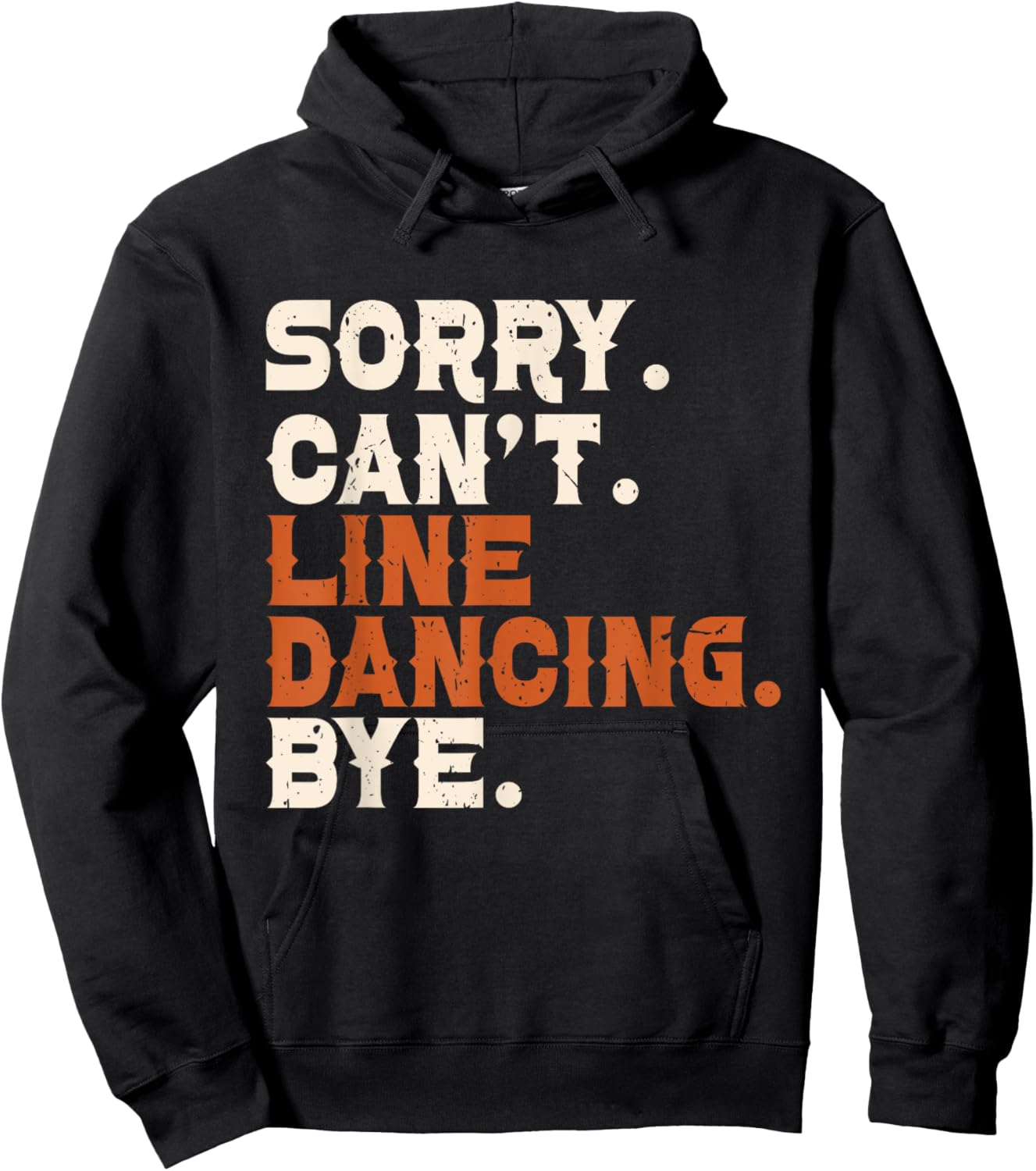 Line Dancing Cowboy Boots Country Vintage For Dancers Hoodie - Hoodie | Black