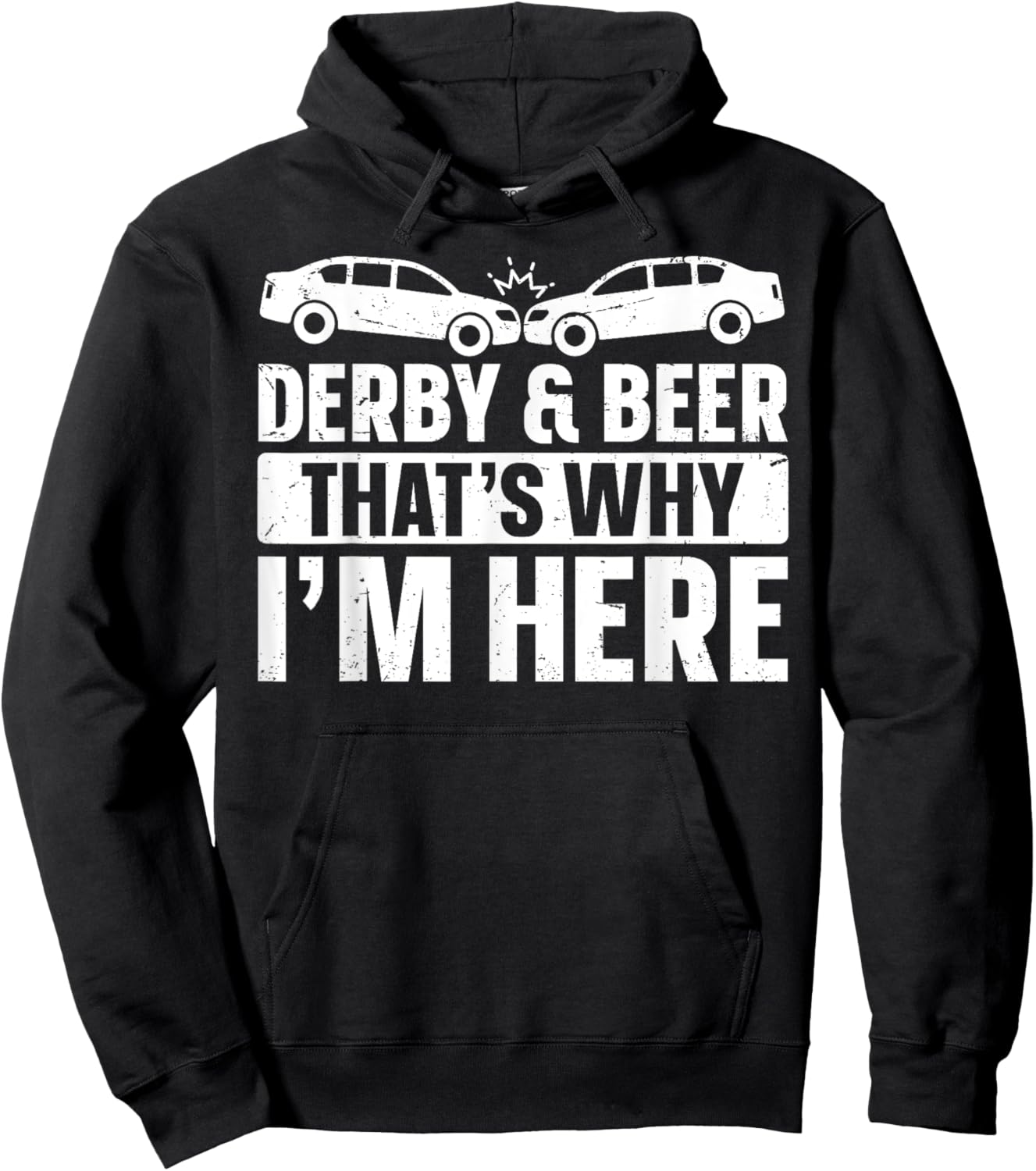 Demolition Derby Cars Design for a Demo Derby Lover Hoodie - Hoodie | Black
