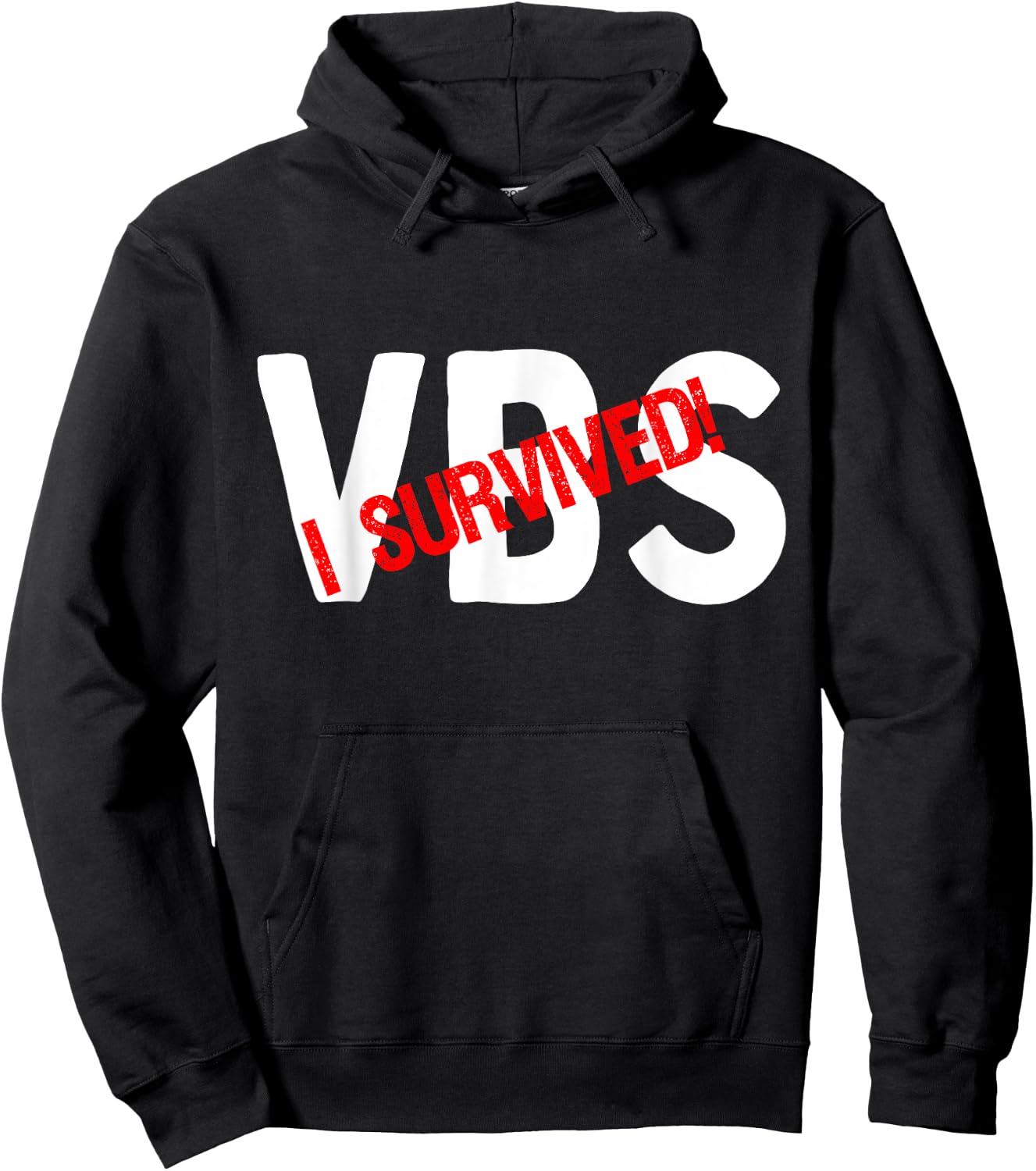 I Survived Vacation Bible School VBS 2025 Teacher Funny Hoodie - Hoodie | Black