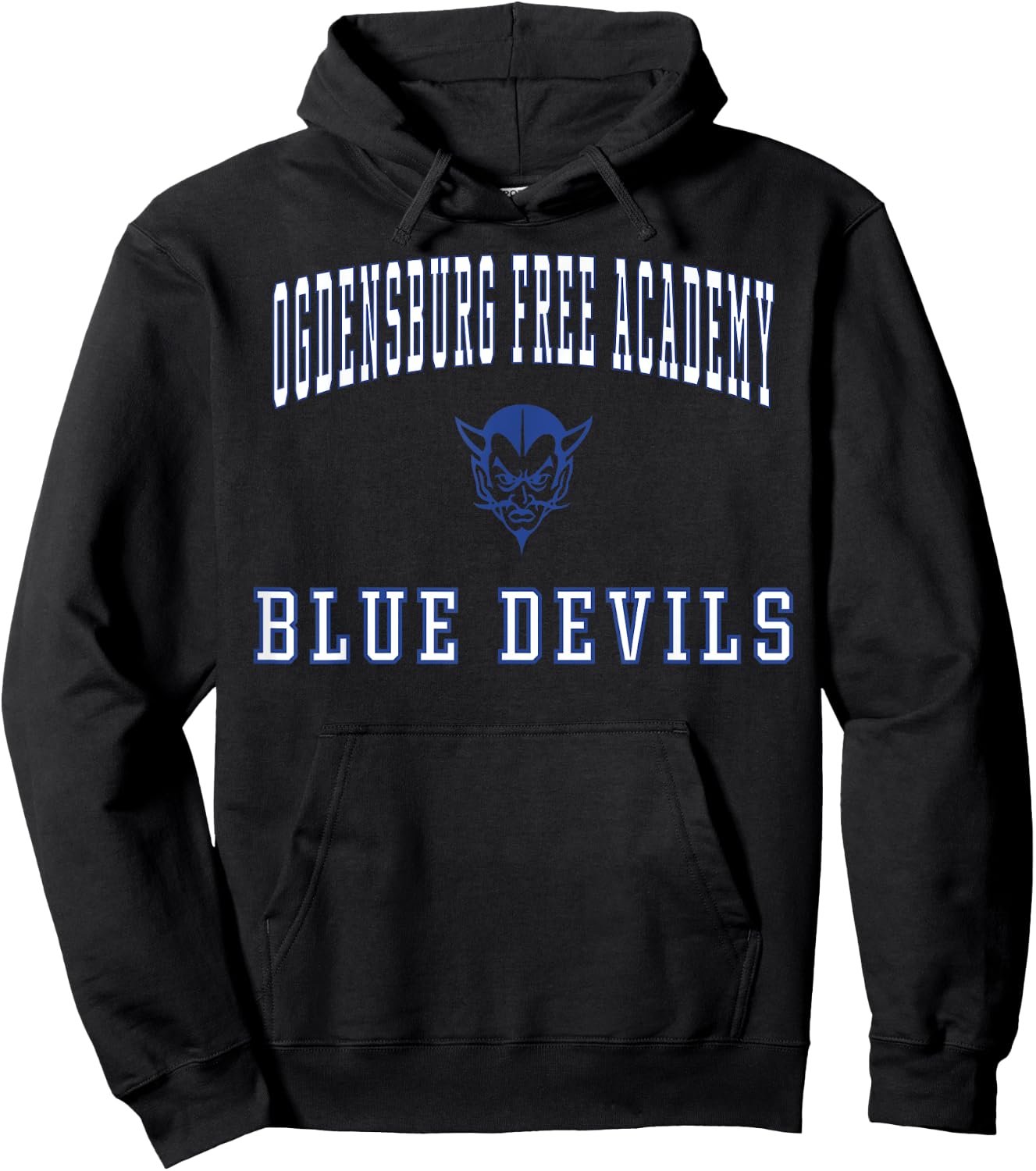 Ogdensburg Free Academy Blue Devils C1 Hoodie - Hoodie | Black