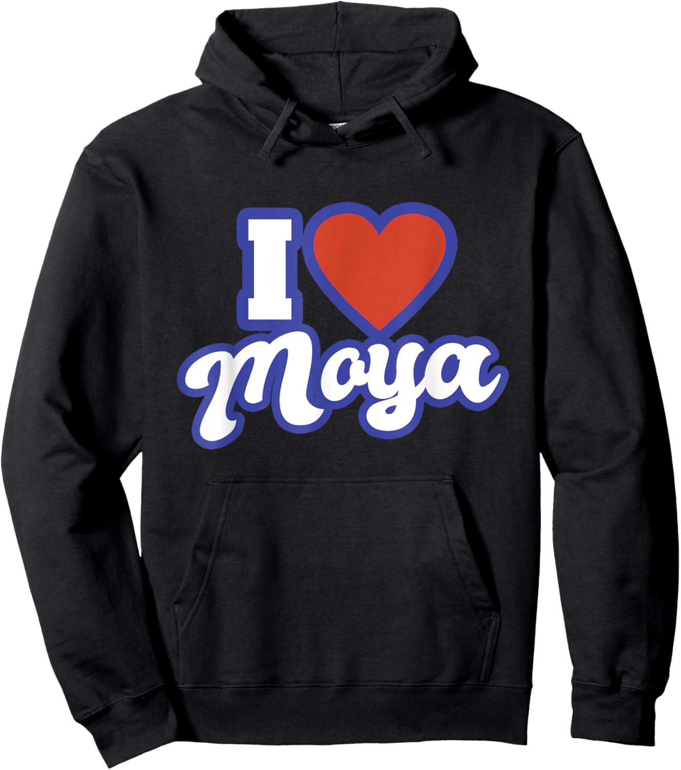 I Love Moya Hoodie - Hoodie | Black