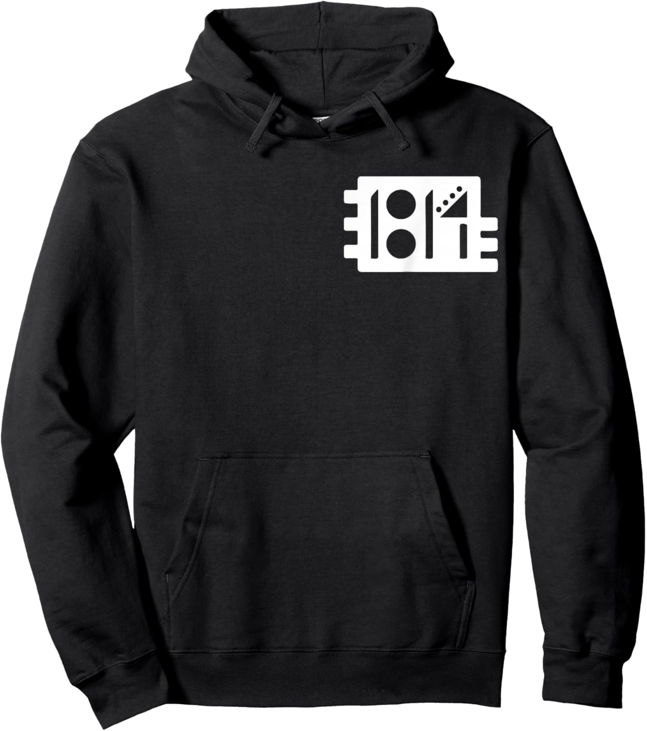 1814 Hoodie - Hoodie | Black