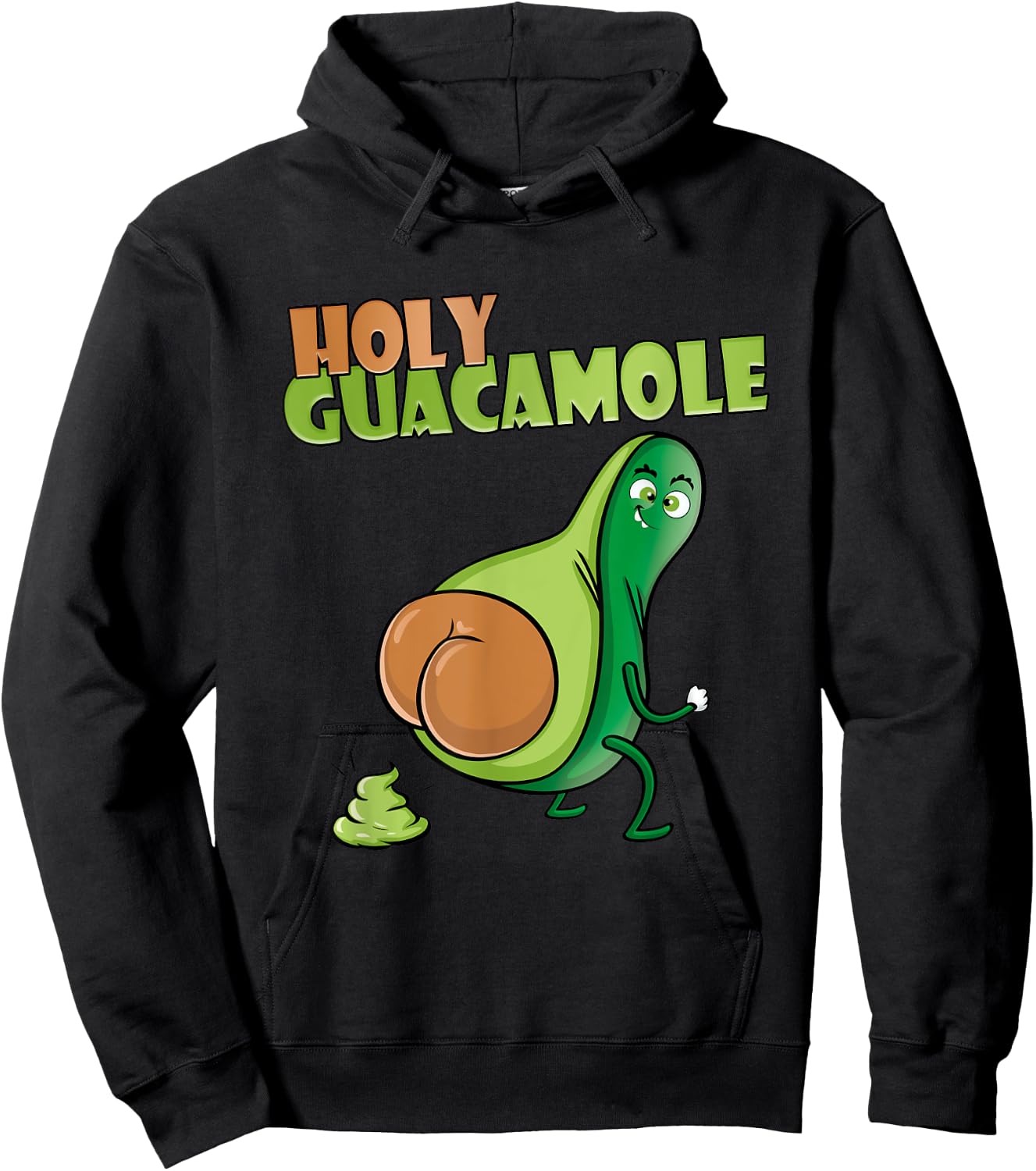 Avocado Guacamole Costume Guacamole Pajamas Holy Guacamole Hoodie - Hoodie | Black