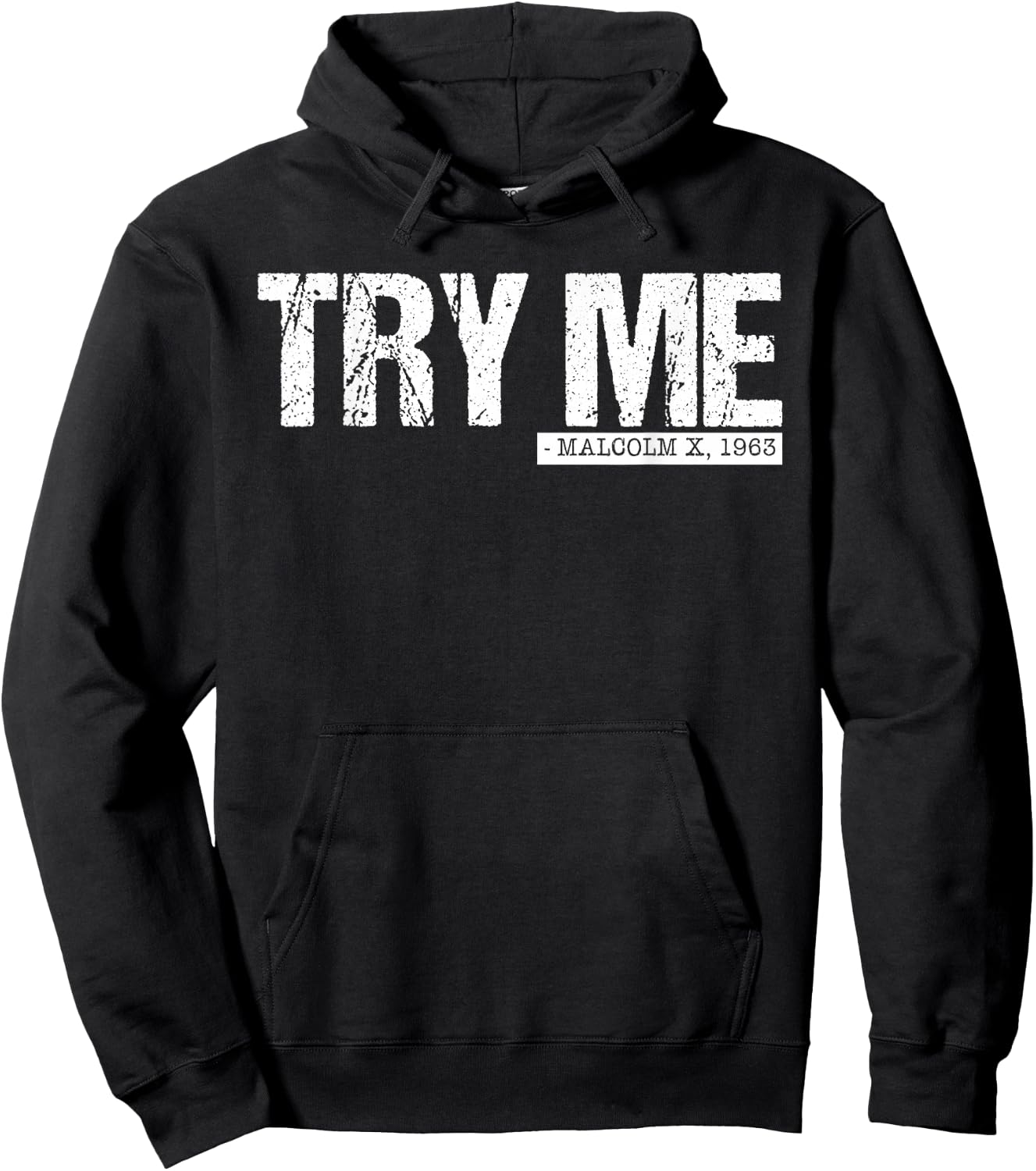 Black Pride Shirt-Try Me Afro Shirts Women Black Girl Hoodie - Hoodie | Black