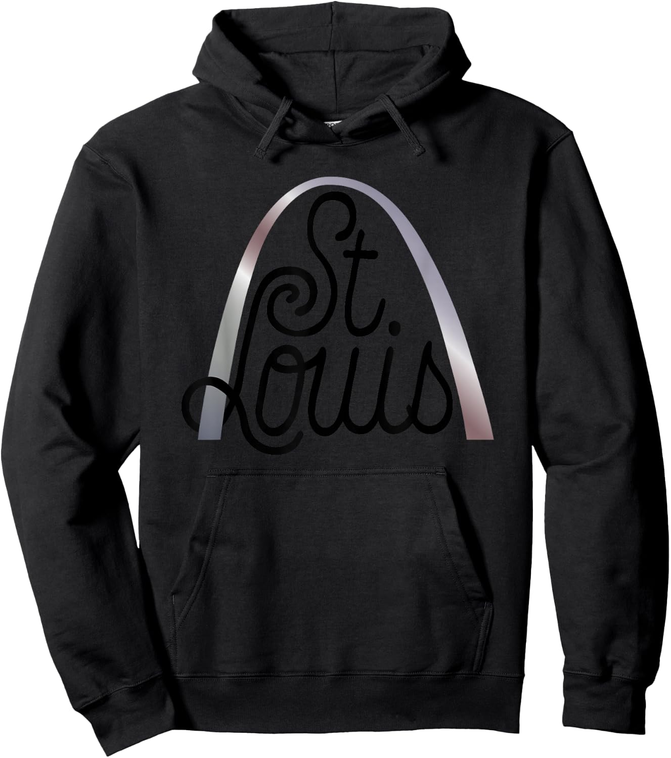 Saint Louis Missouri Souvenir Gateway Arch USA Gift Hoodie - Hoodie | Black
