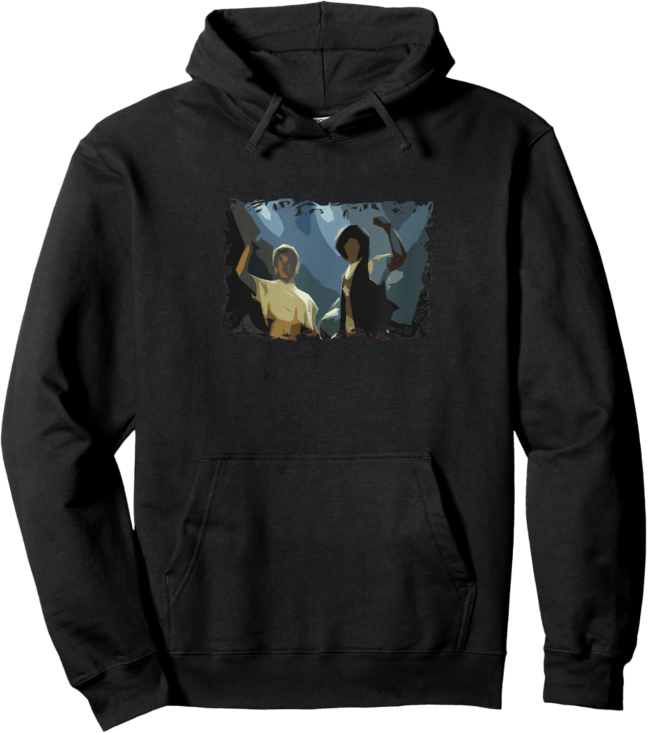 Bill and Ted Excellent 80s Retro Hoodie - Hoodie | Black