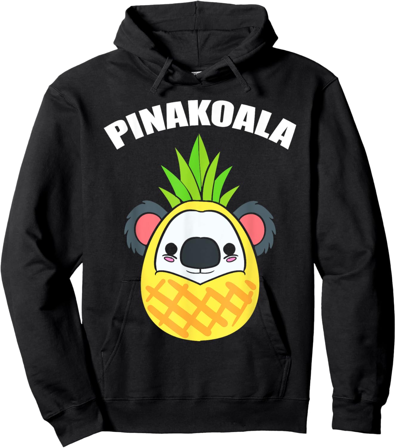 Koala Puns Pineapple Picker Hoodie - Hoodie | Black
