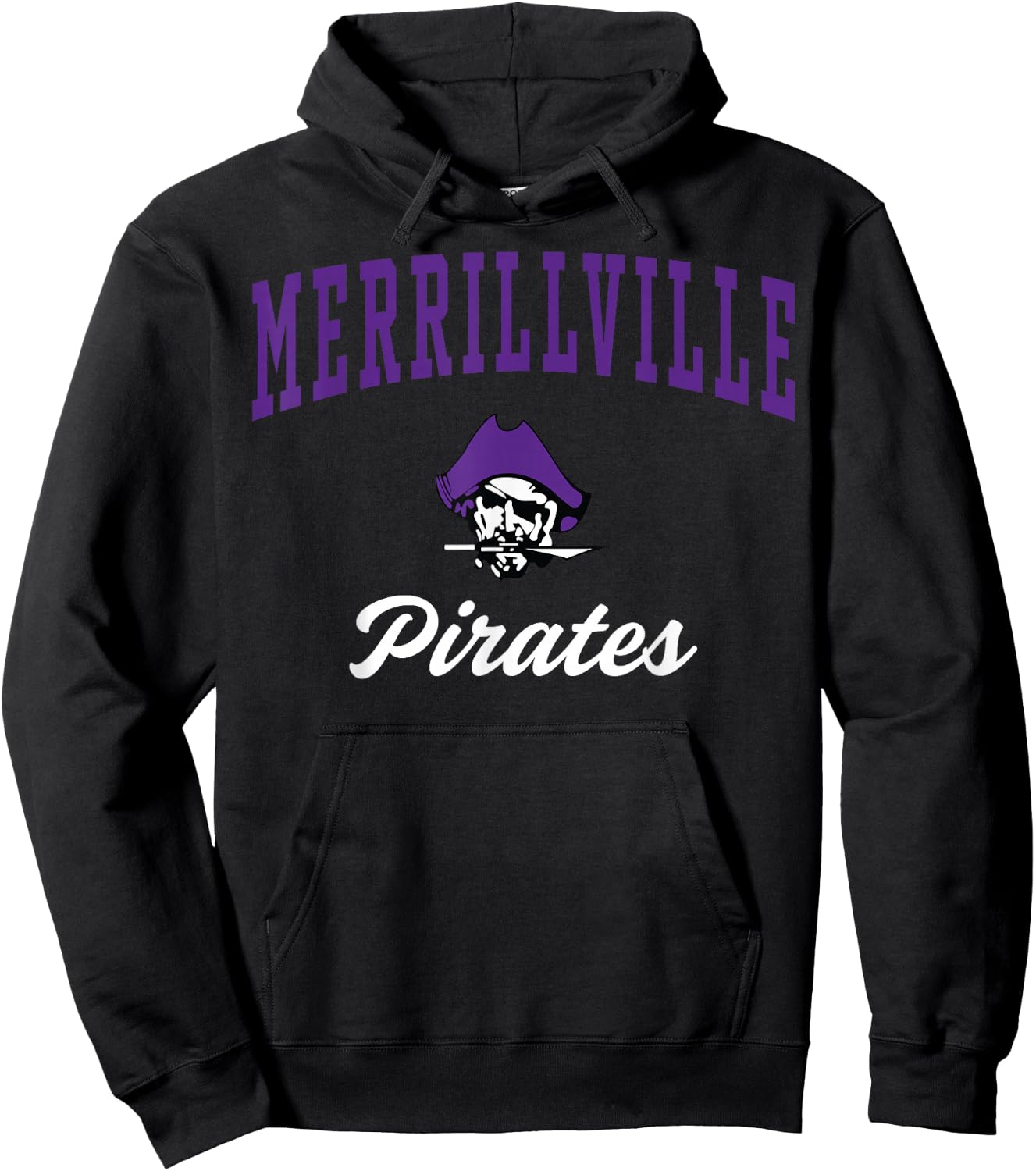 Merrillville High School Pirates C3 Hoodie - Hoodie | Black