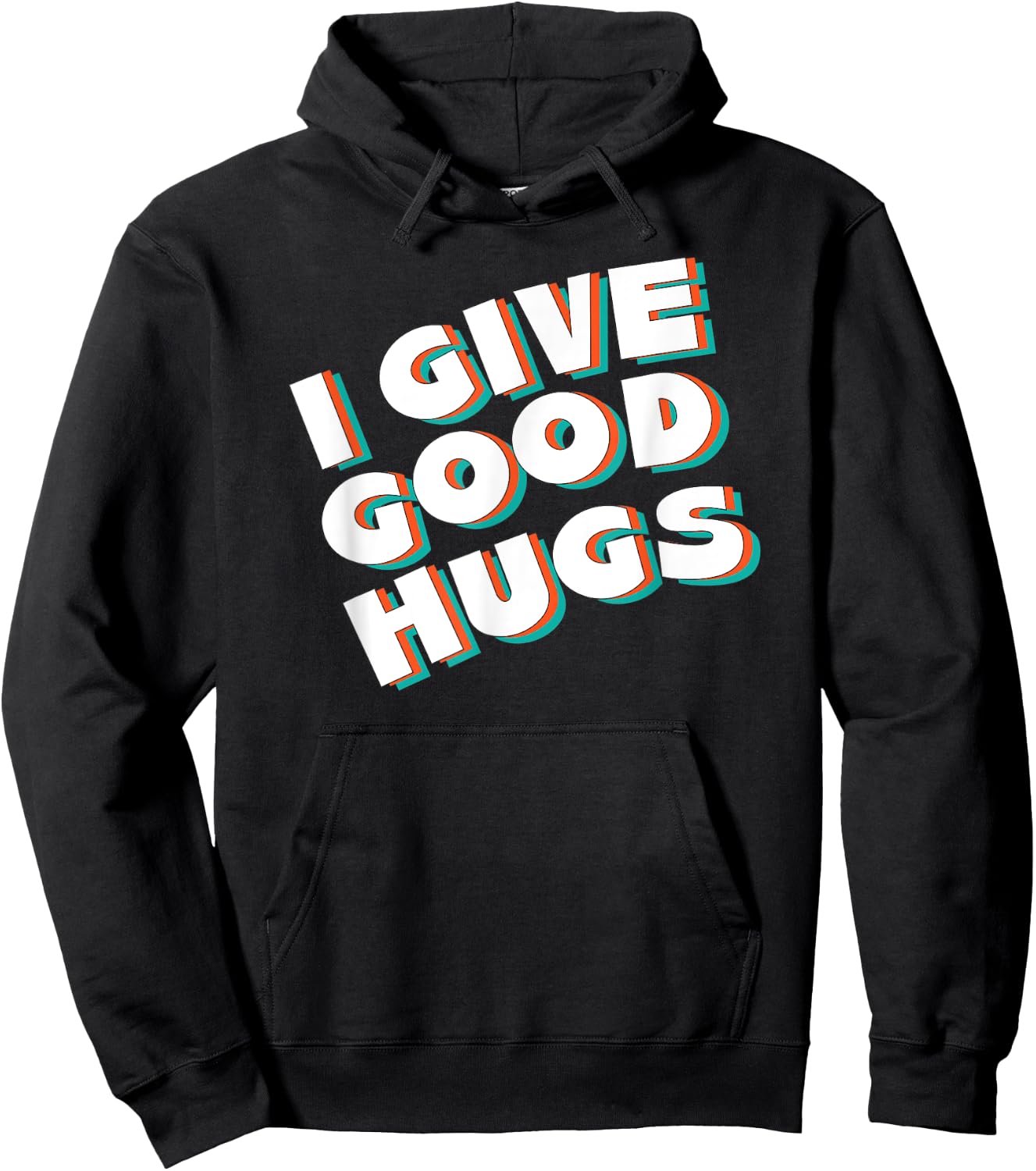 I Give Good Hugs Hoodie - Hoodie | Black